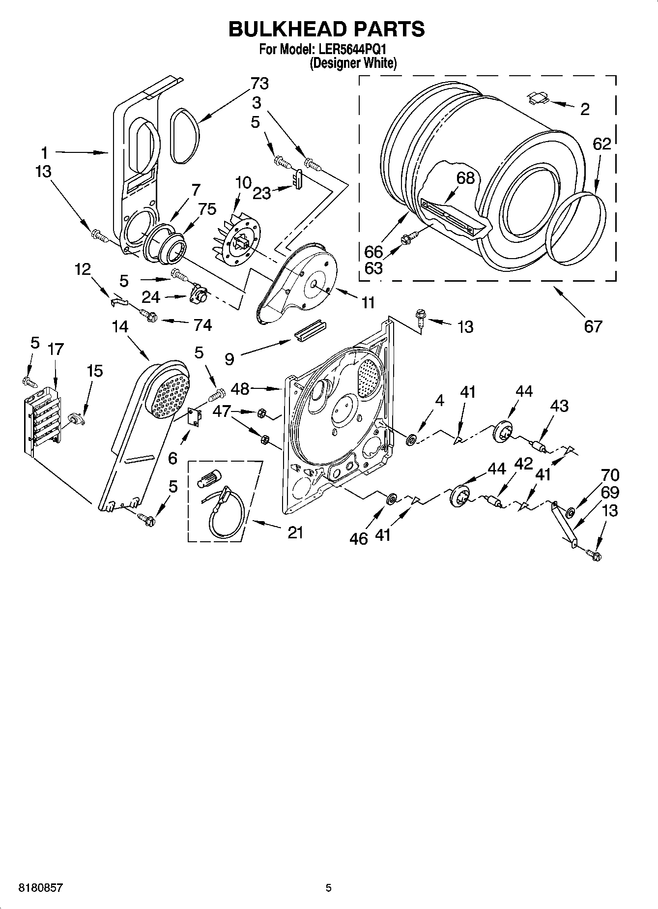 03 - BULKHEAD PARTS, OPTIONAL PARTS (NOT INCLUDED)
