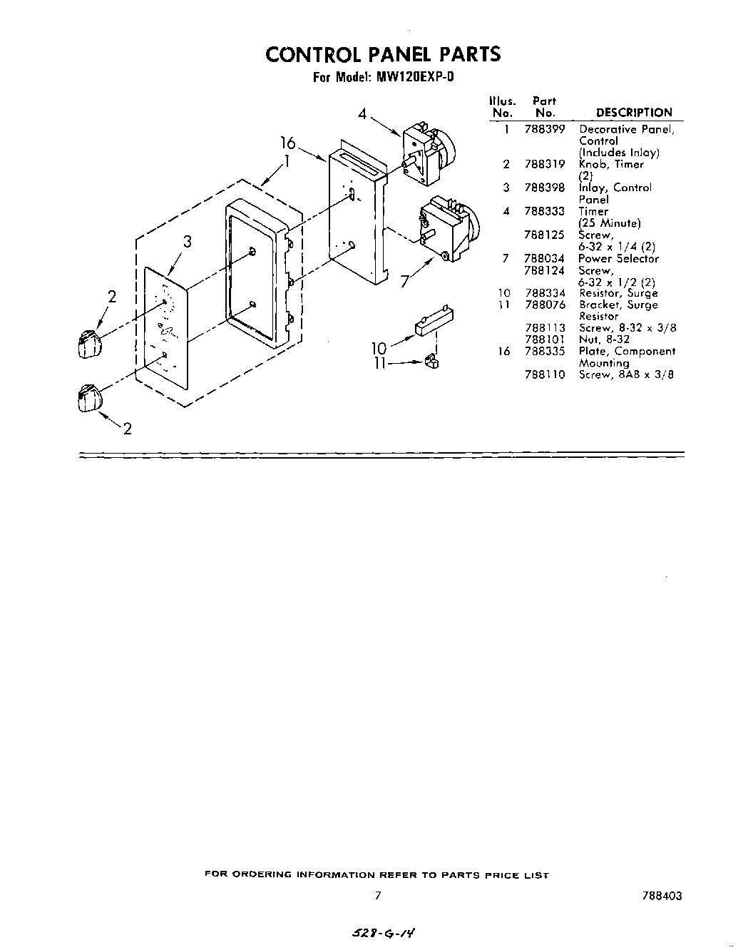 05 - CONTROL PANEL , LITERATURE AND OPTIONAL