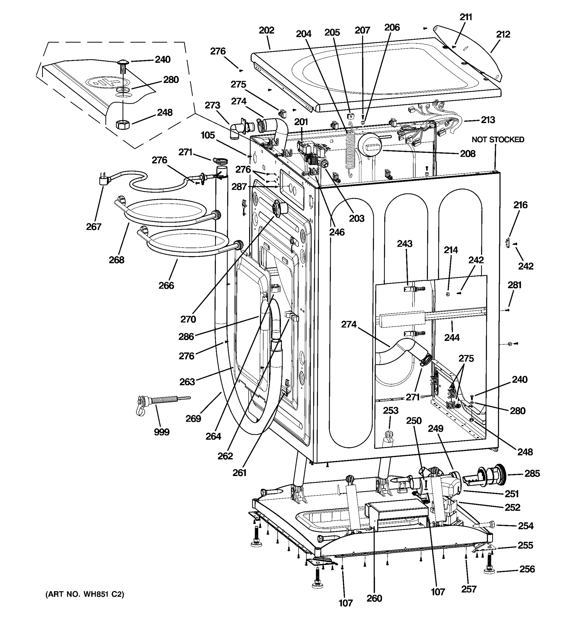 CABINET & TOP PANEL