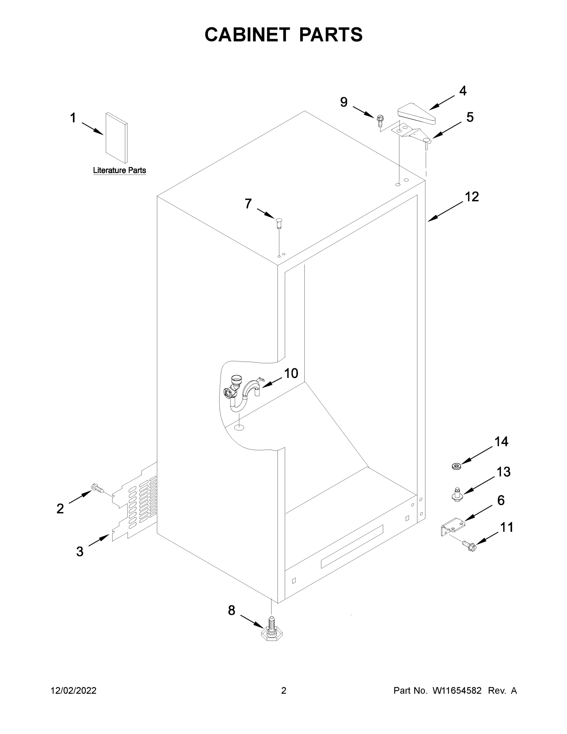 02 - CABINET PARTS