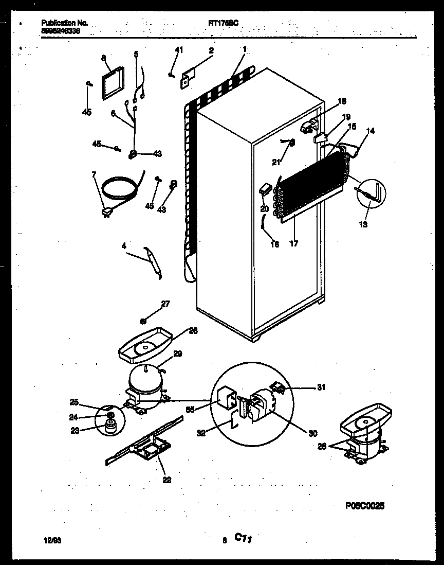 05 - SYSTEM AND AUTOMATIC DEFROST PARTS