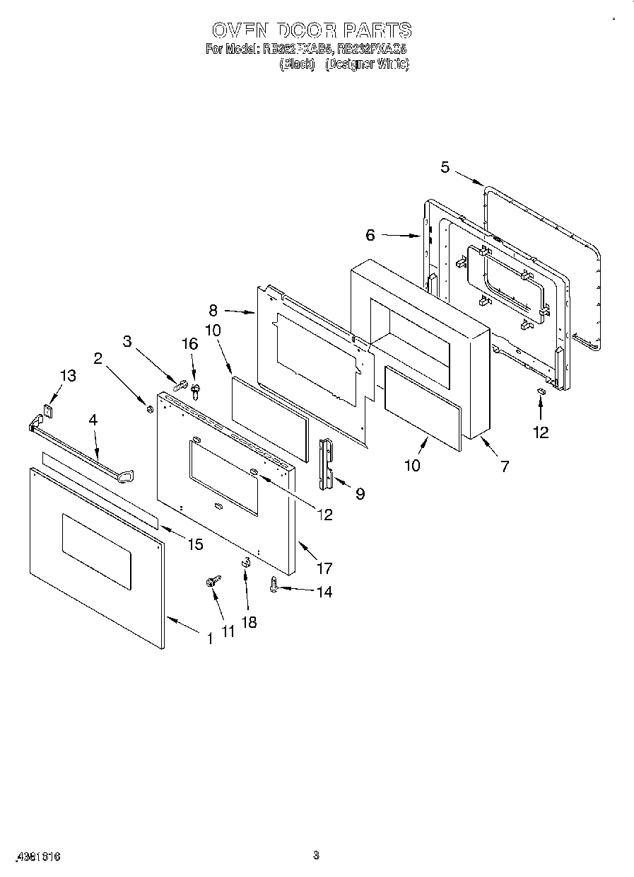 02 - OVEN DOOR, LITERATURE