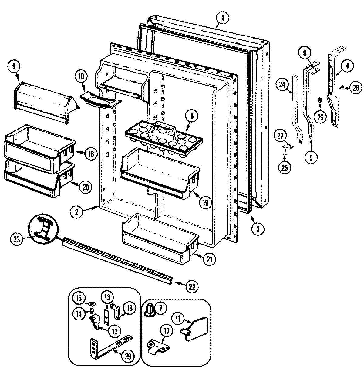 05 - FRESH FOOD DOOR