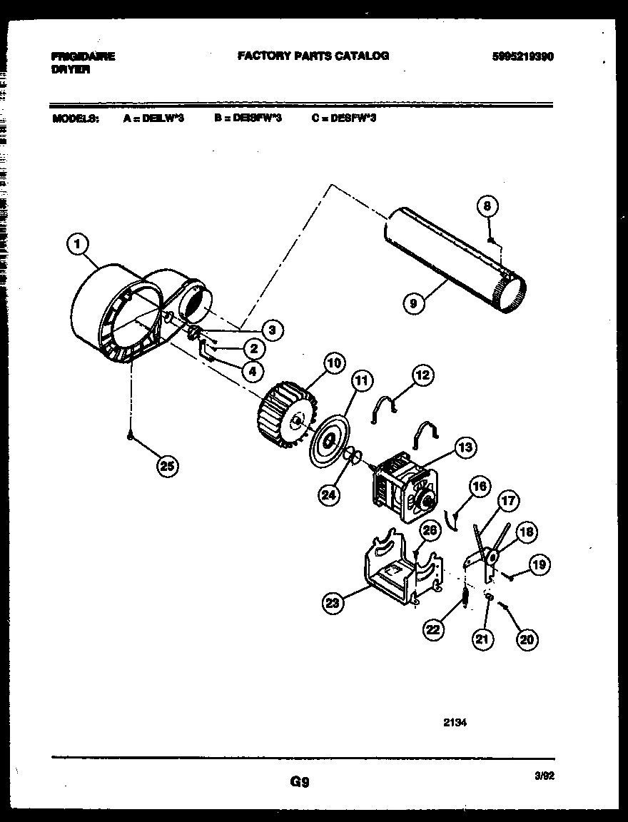 05 - BLOWER AND DRIVE PARTS
