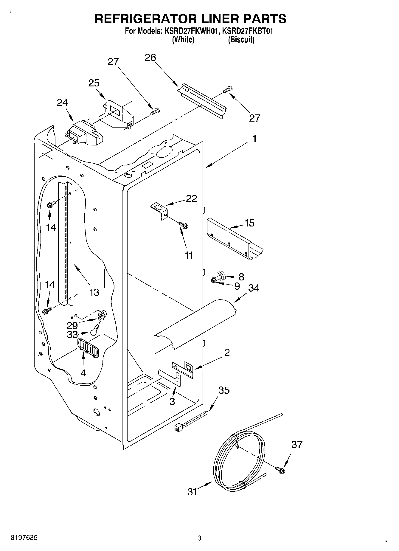 02 - REFRIGERATOR LINER