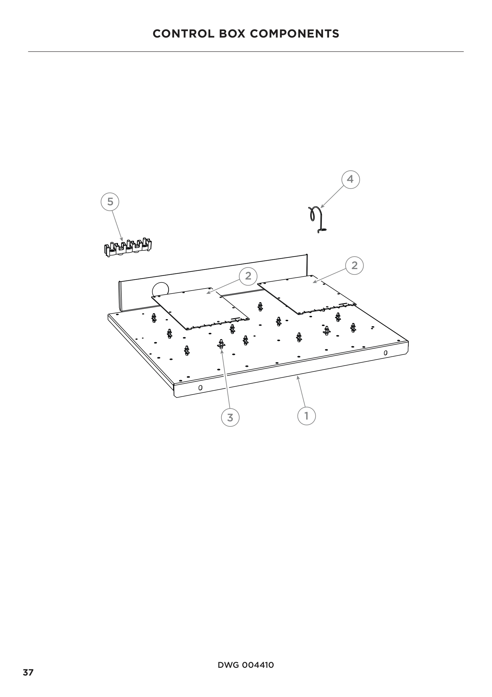 CONTROL BOX COMPONENTS