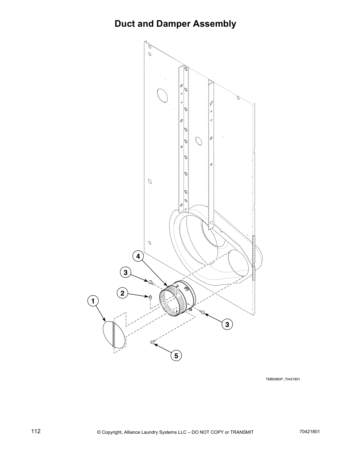 Duct and Damper Assembly