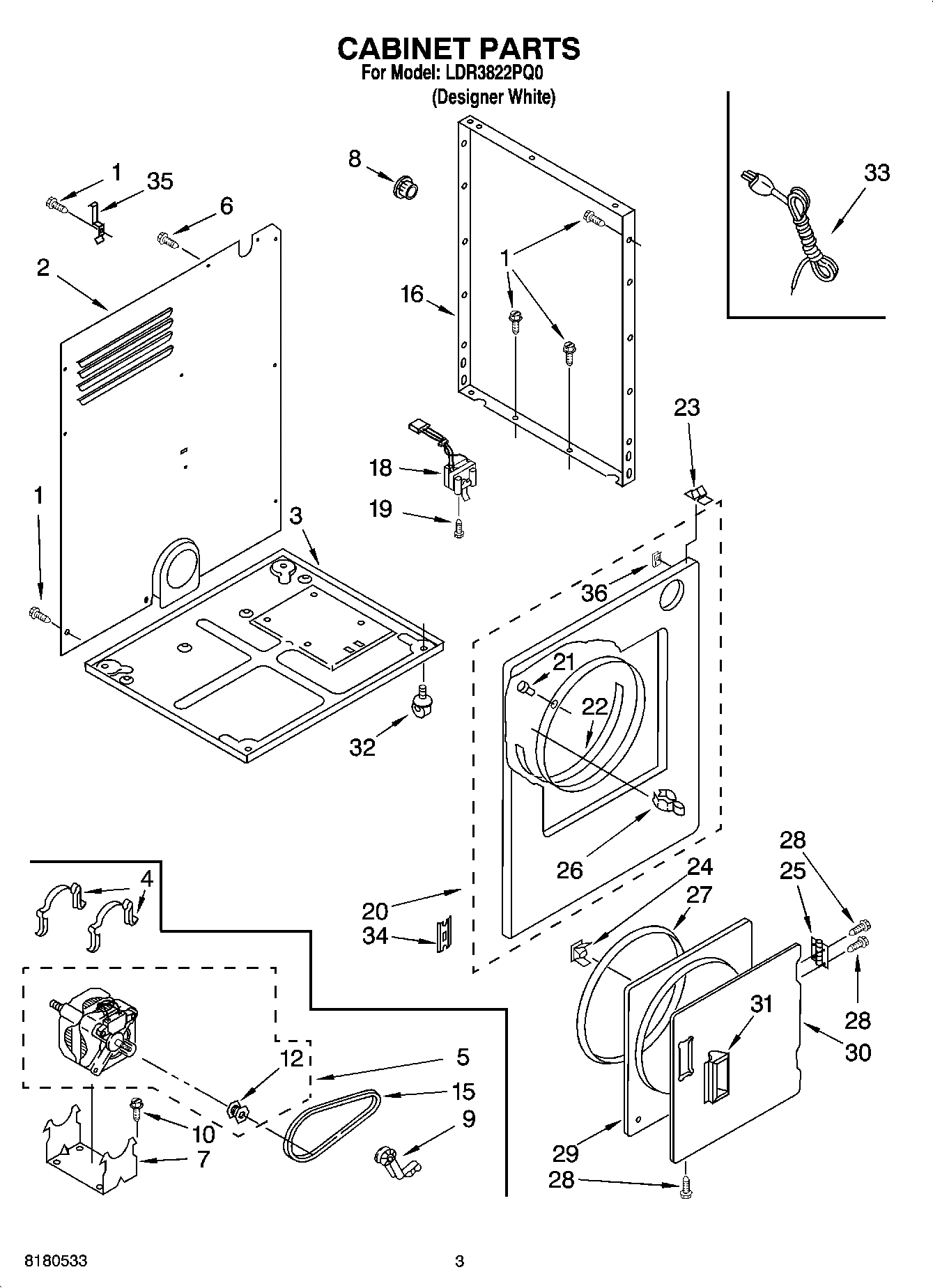 02 - CABINET PARTS