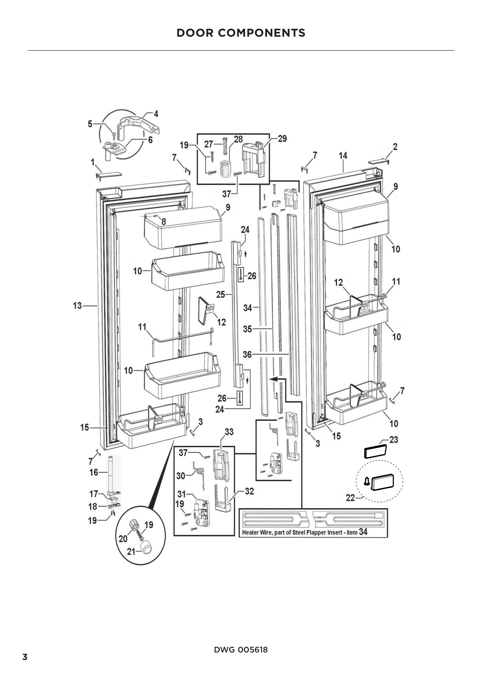 DOOR COMPONENTS