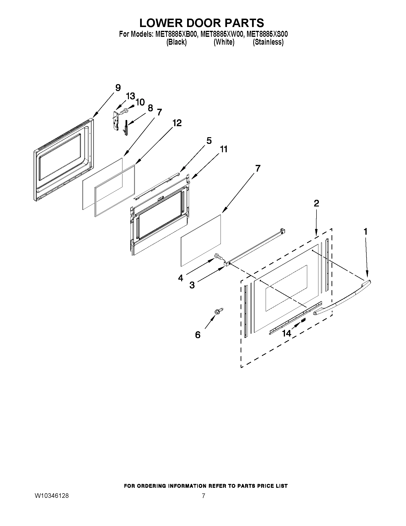 05 - LOWER DOOR PARTS