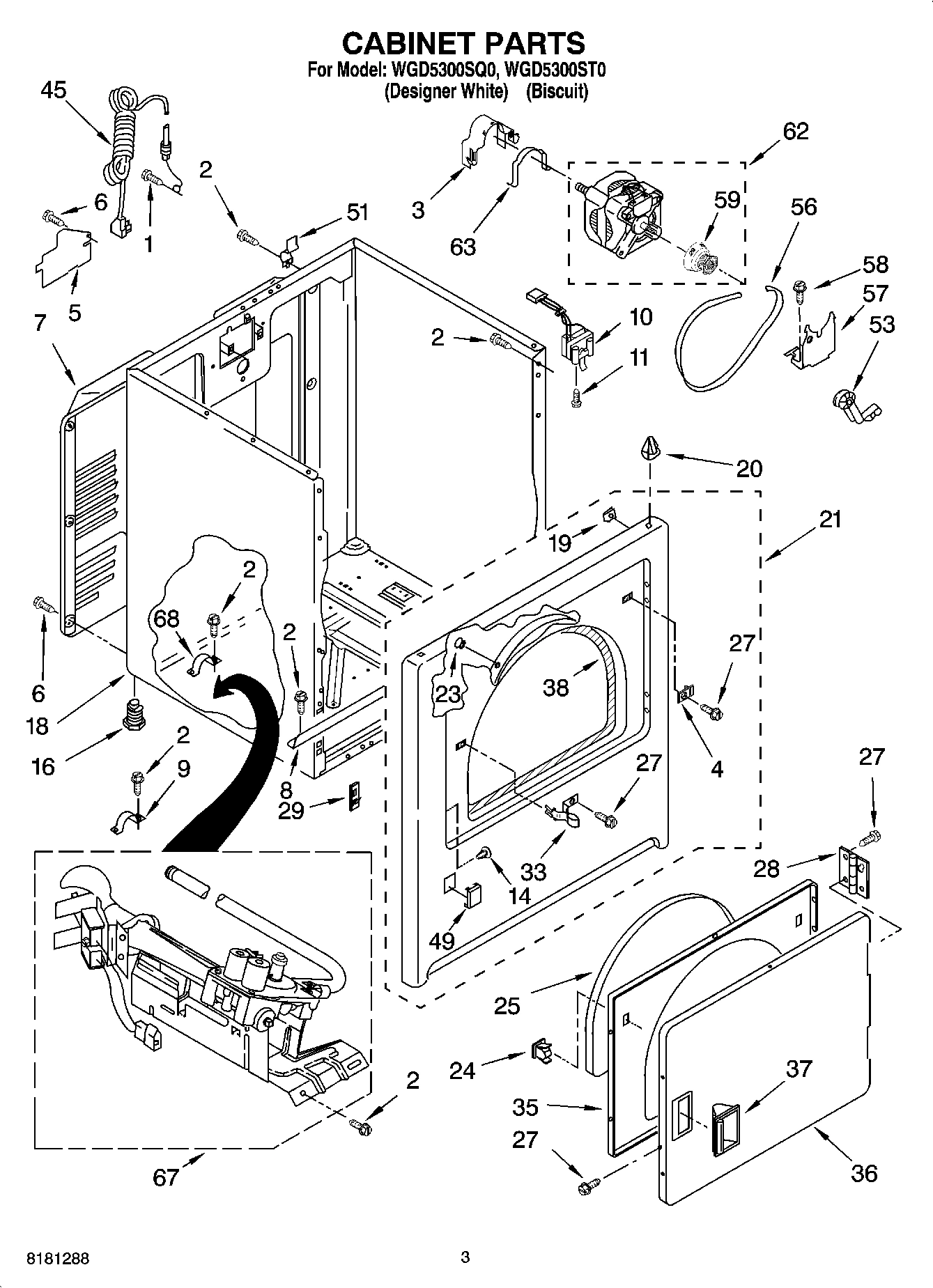 02 - CABINET PARTS