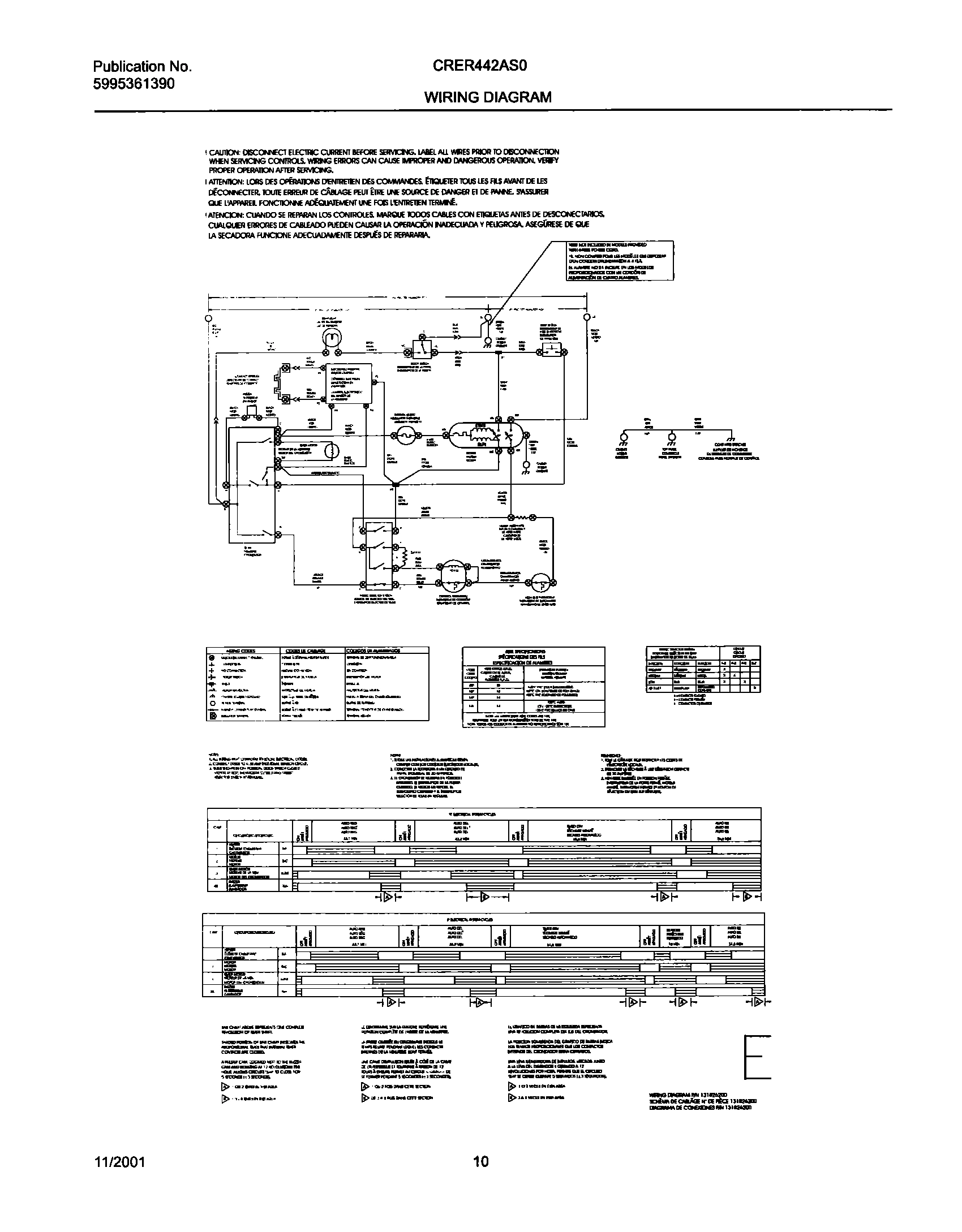 10 - 131826200 WIRING DIAGRAM
