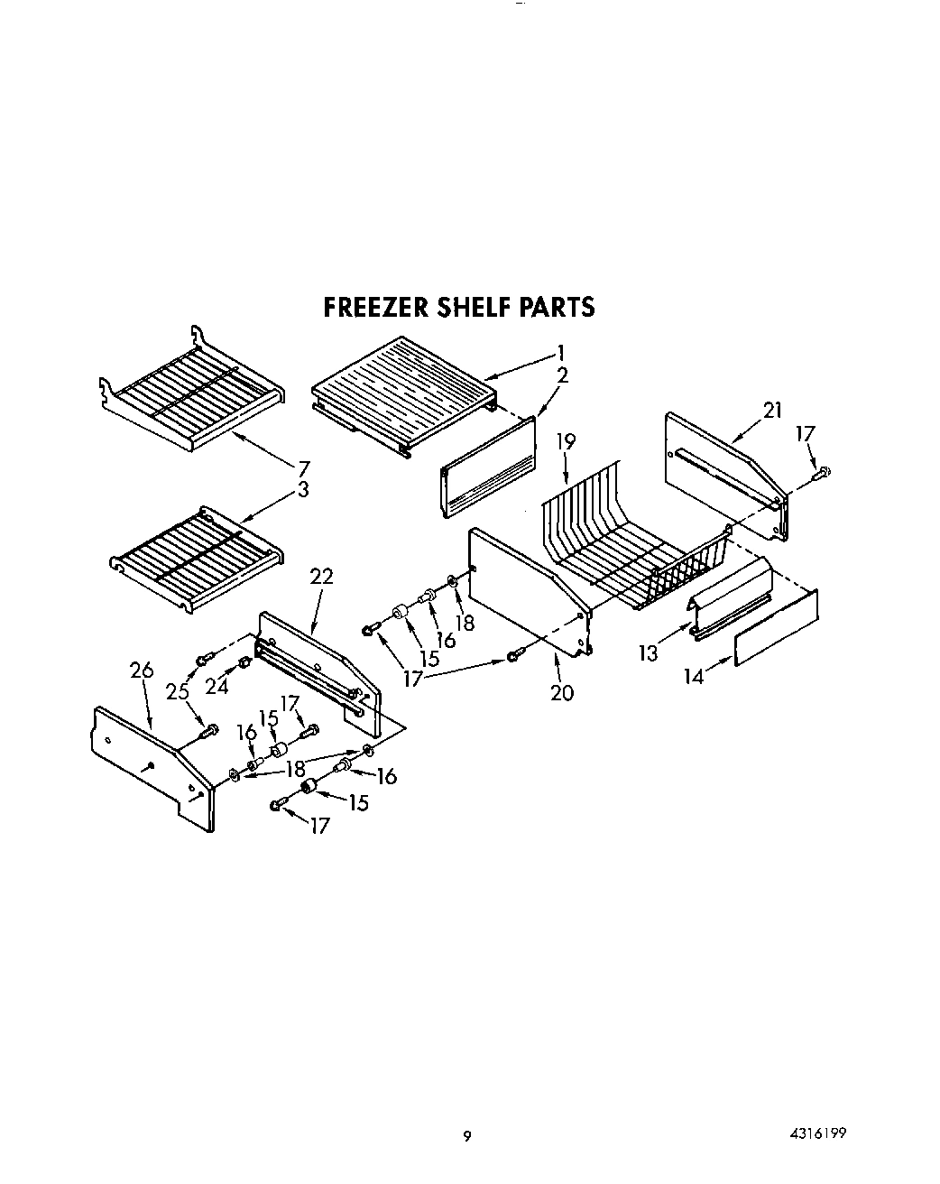 08 - FREEZER SHELF