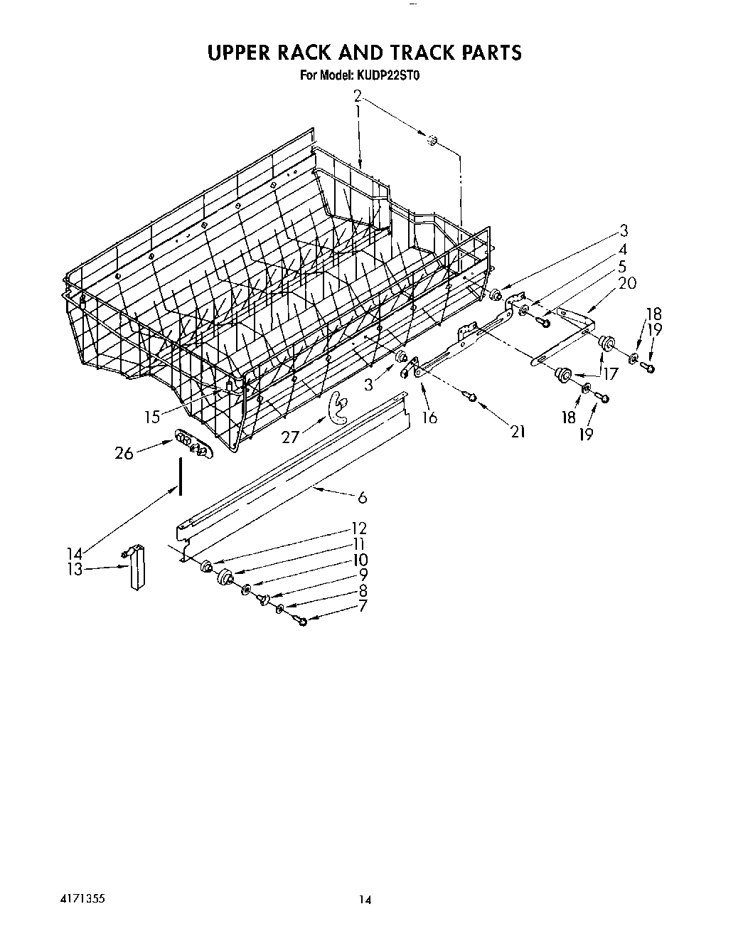 11 - UPPER RACK AND TRACK