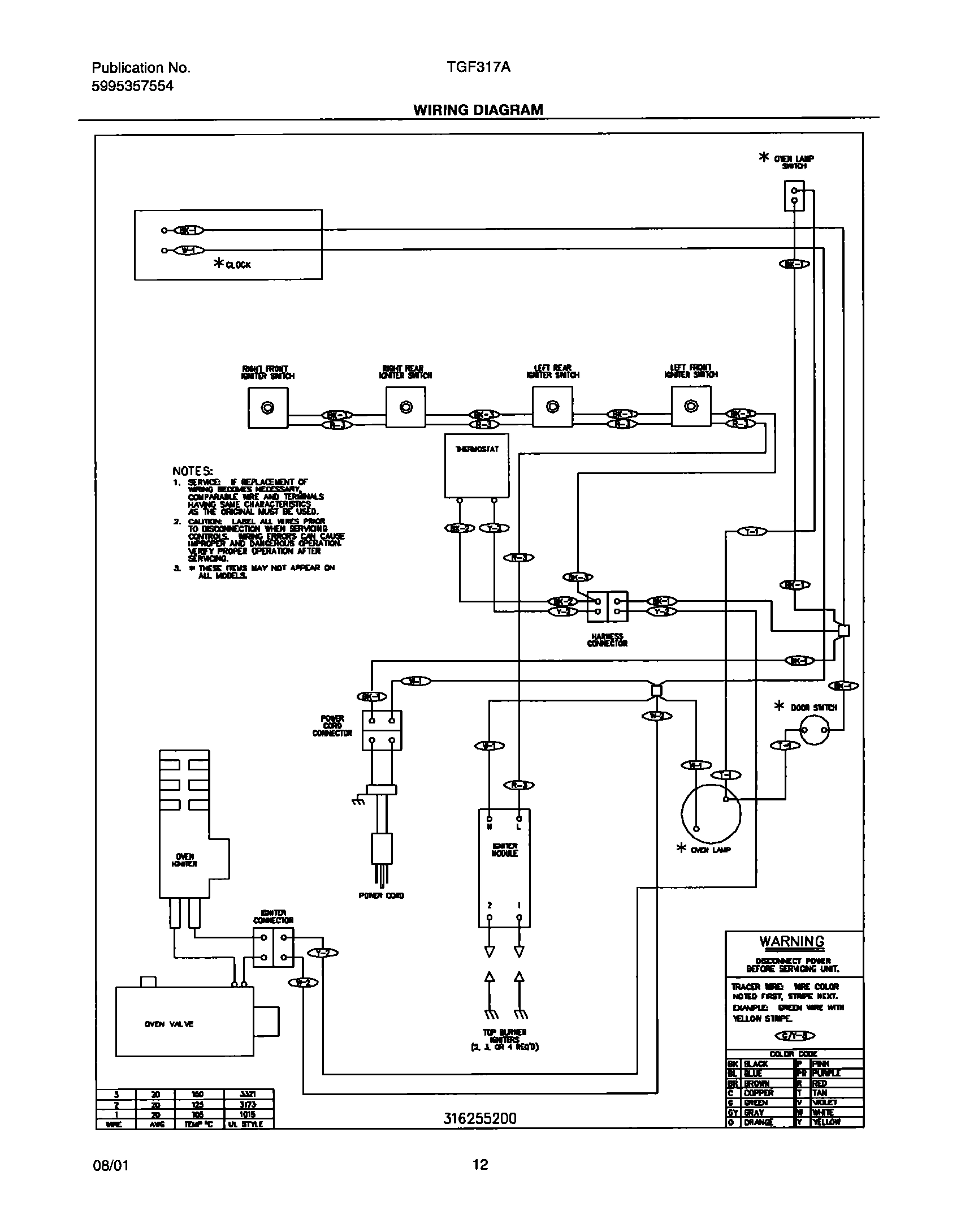 12 - WIRING DIAGRAM