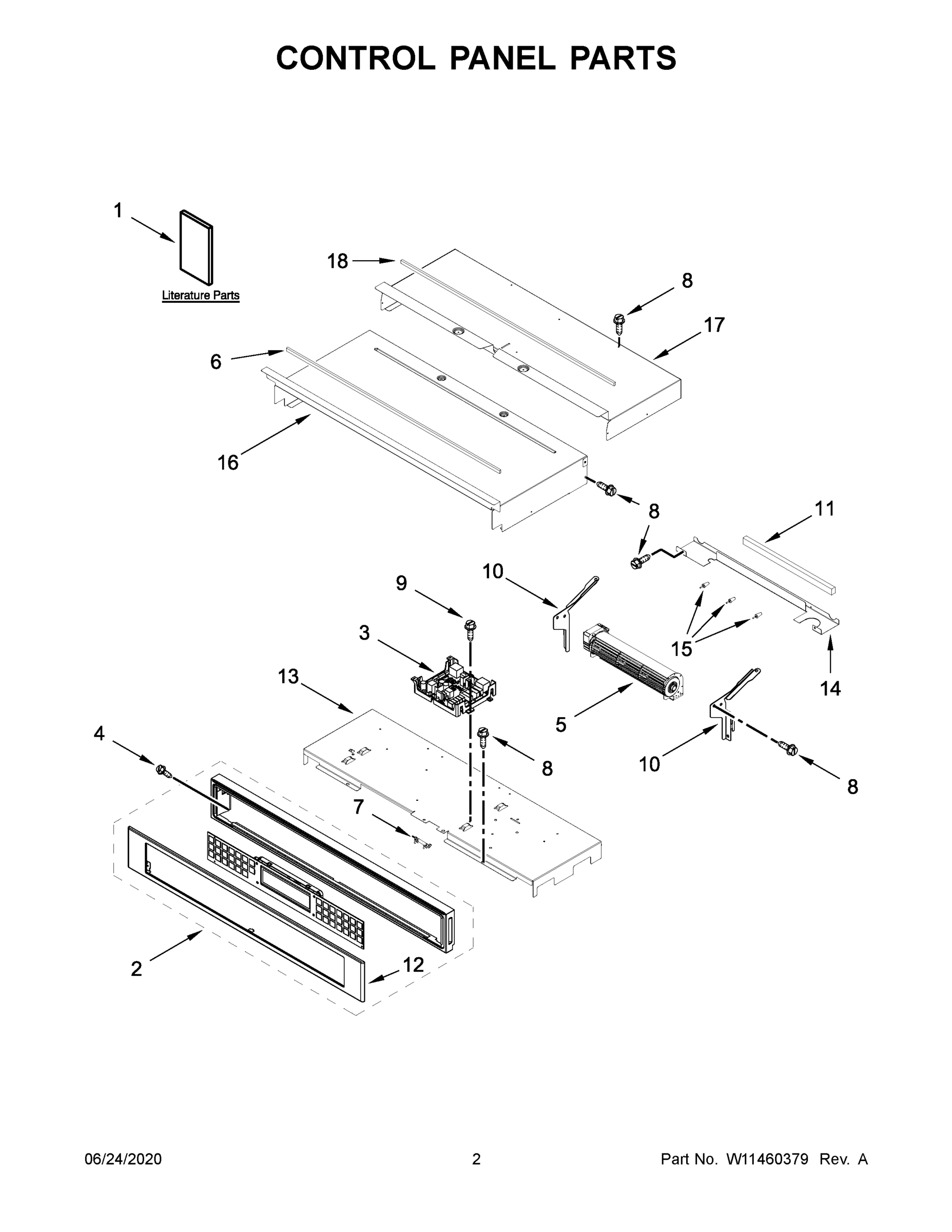02 - CONTROL PANEL PARTS