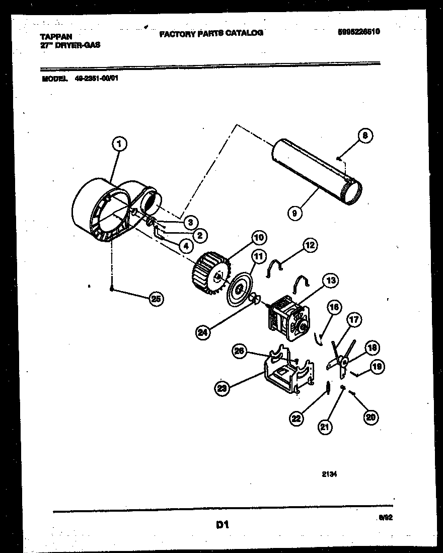 05 - BLOWER AND DRIVE PARTS