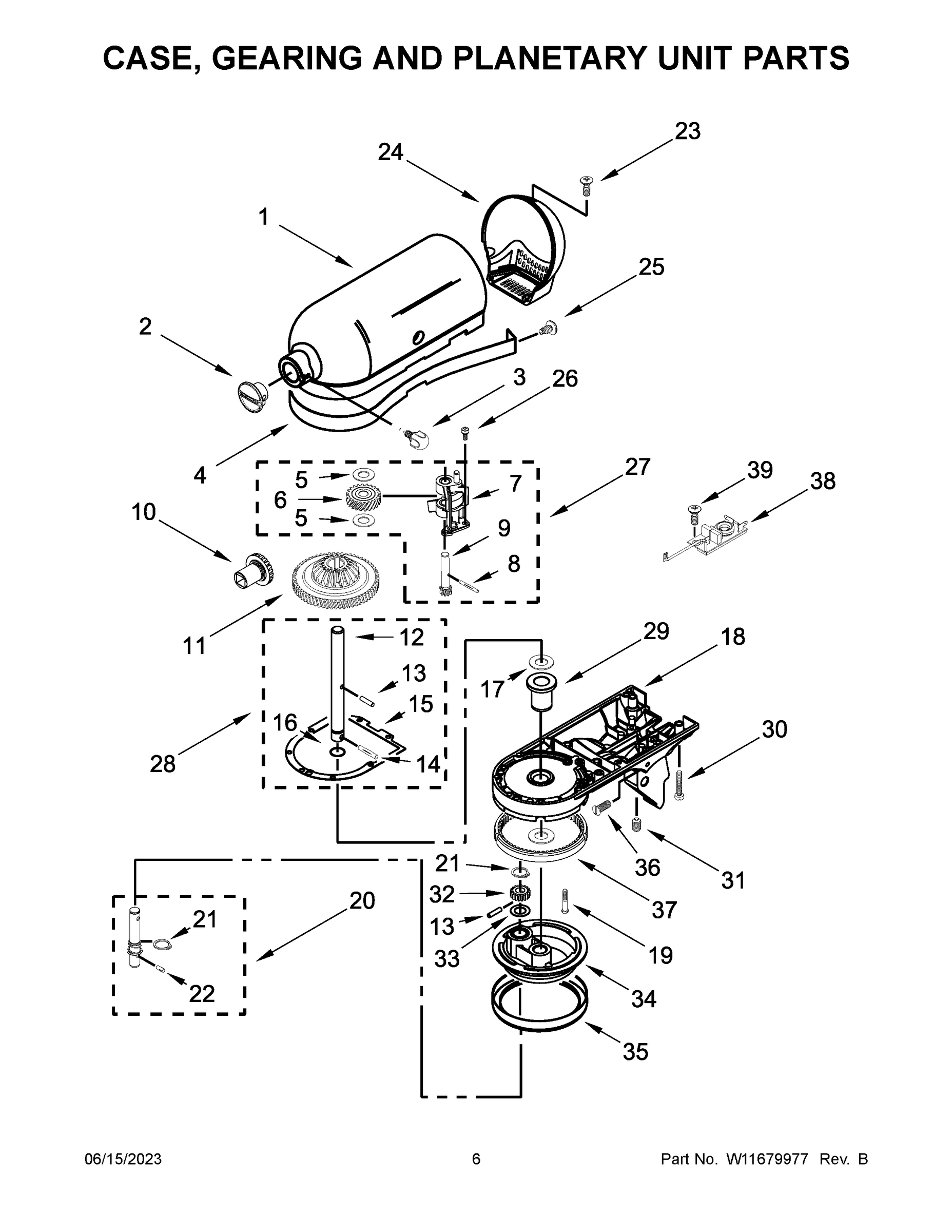 04 - CASE, GEARING AND PLANETARY UNIT PARTS
