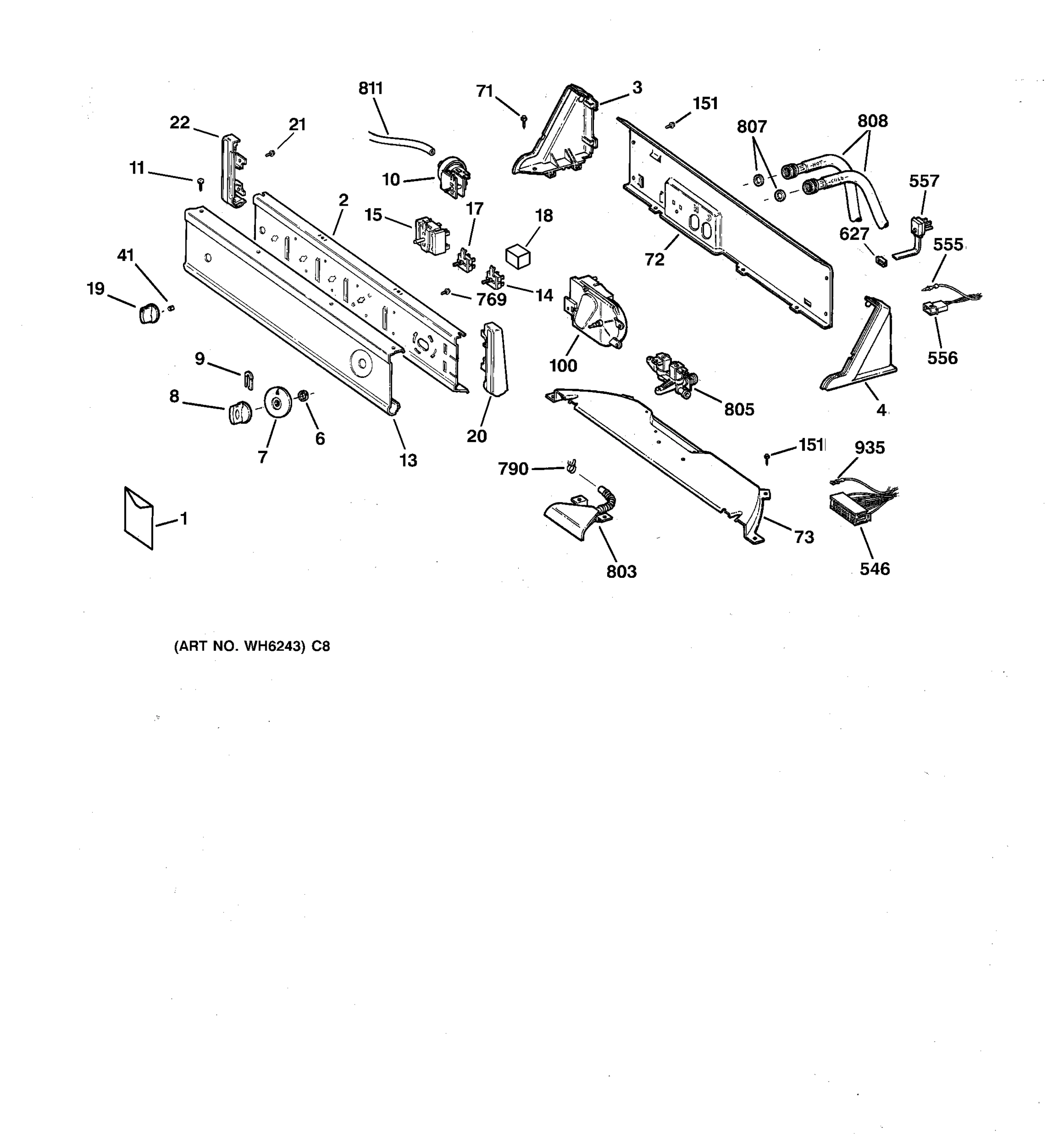 CONTROLS & BACKSPLASH