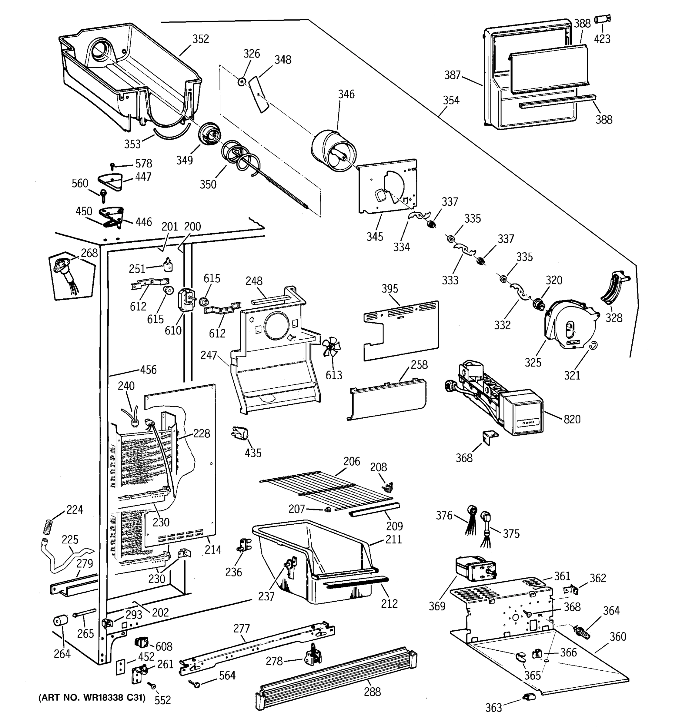 FREEZER SECTION