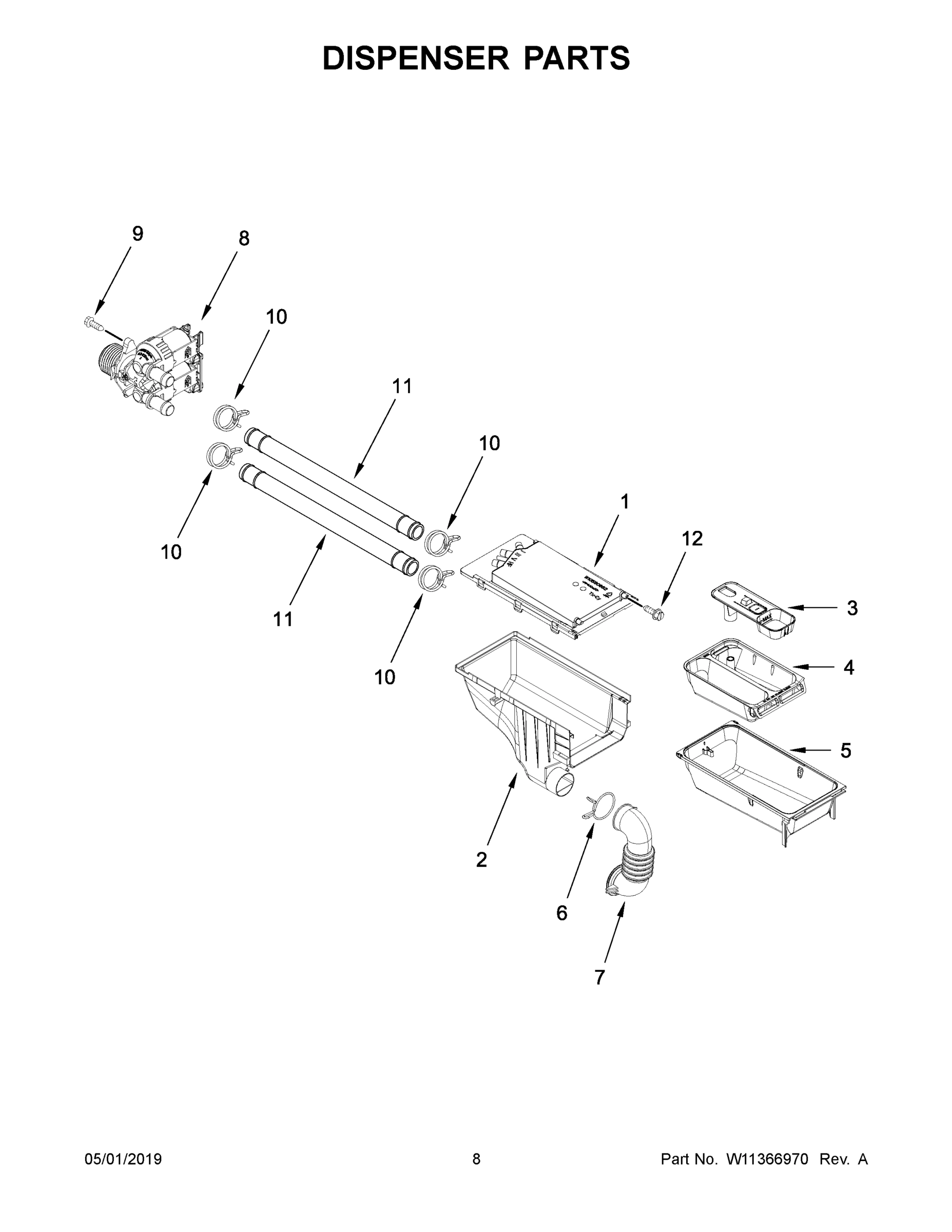 05 - DISPENSER PARTS