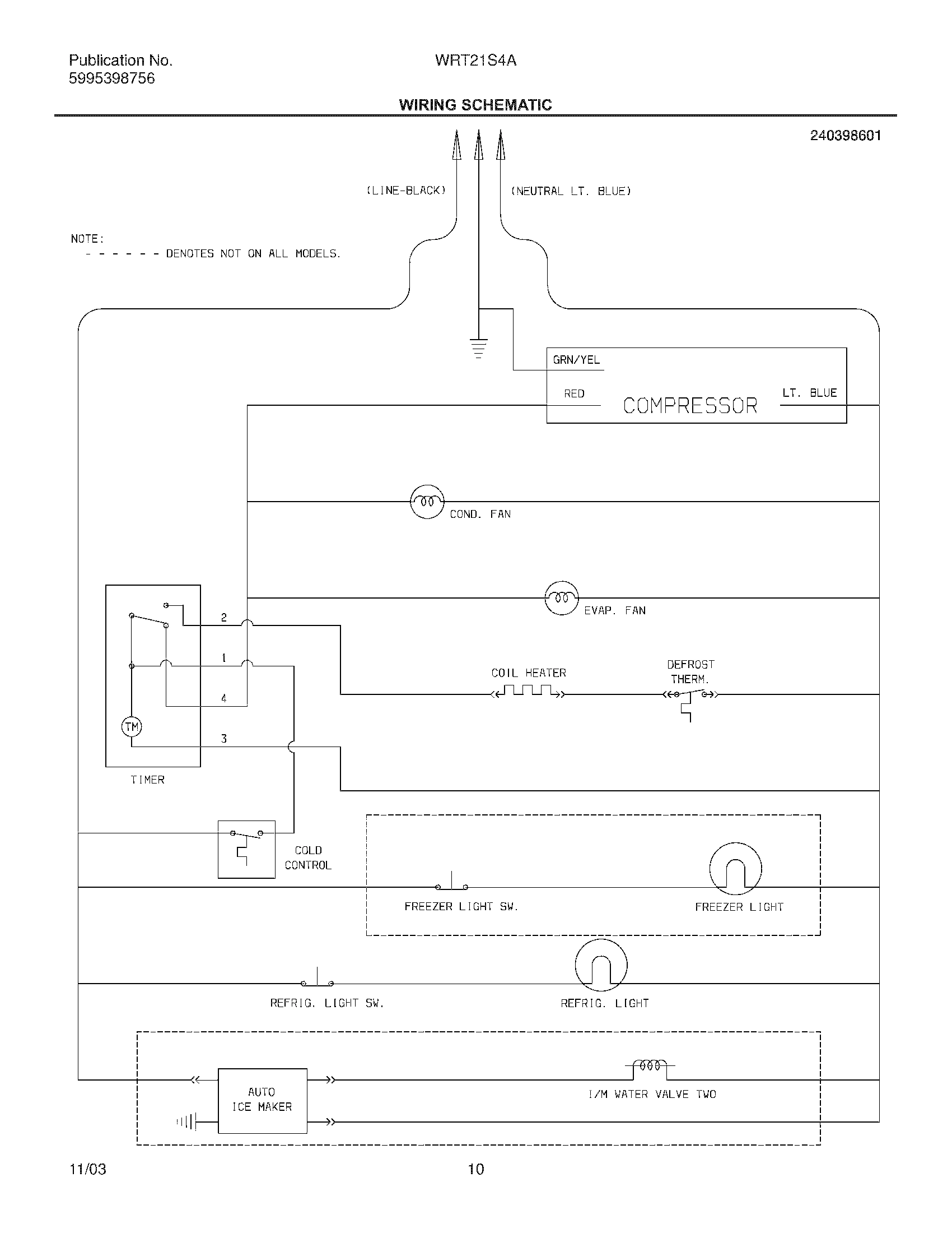 10 - WIRING SCHEMATIC