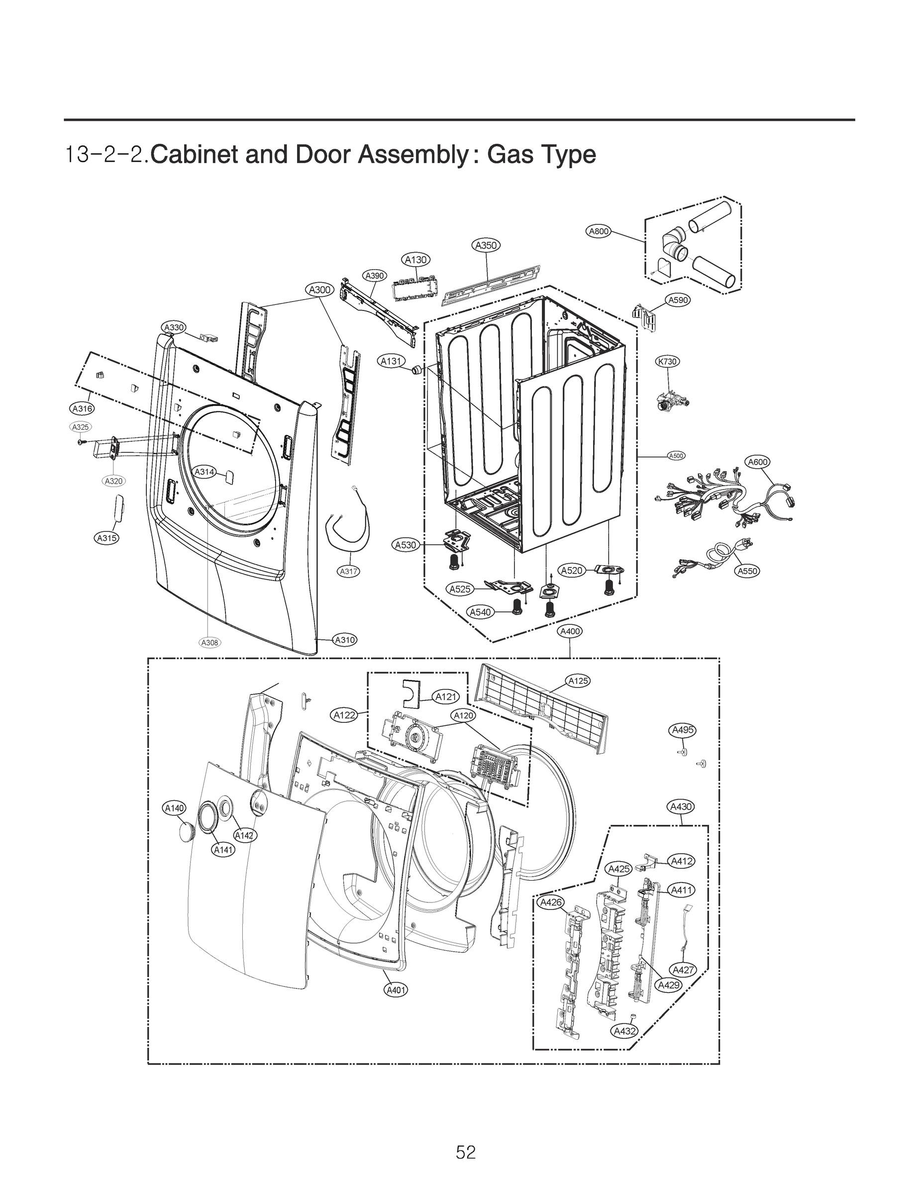 CABINET AND DOOR ASSEMBLY