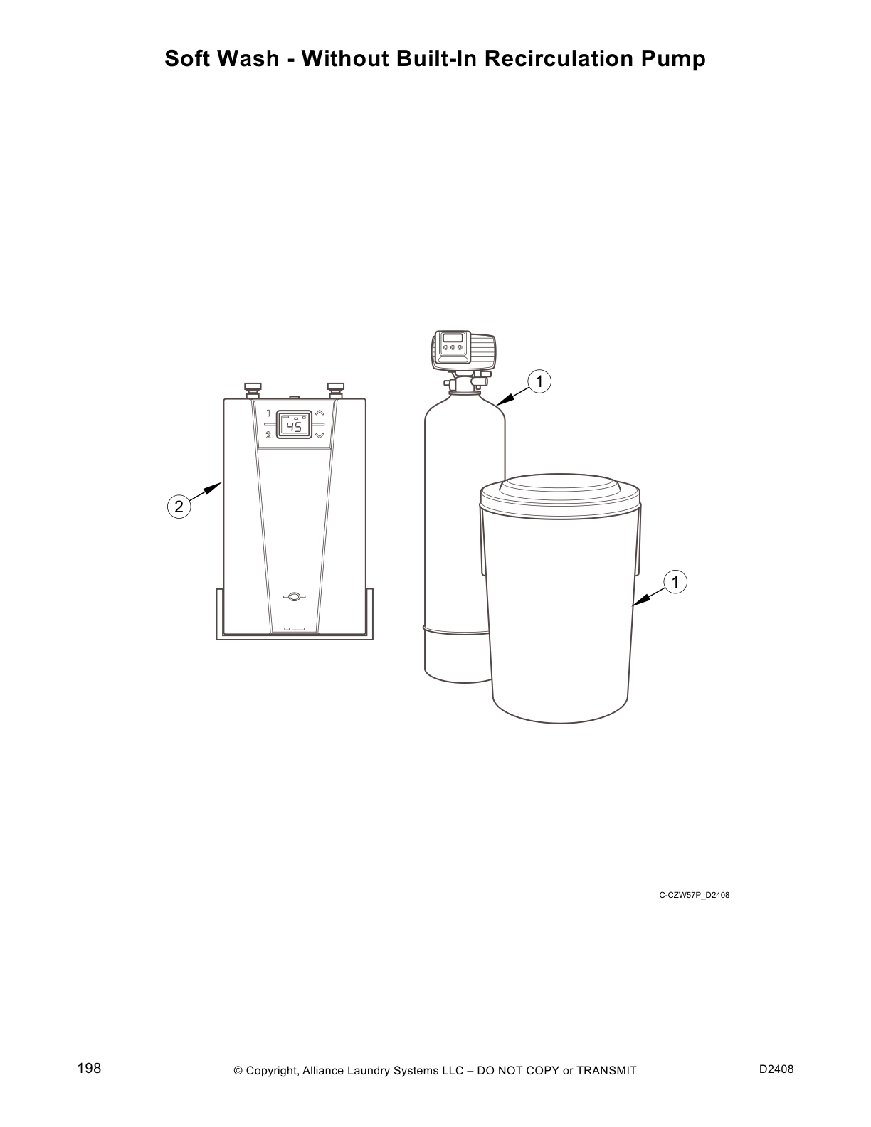 Soft Wash - Without Built-In Recirculation Pump