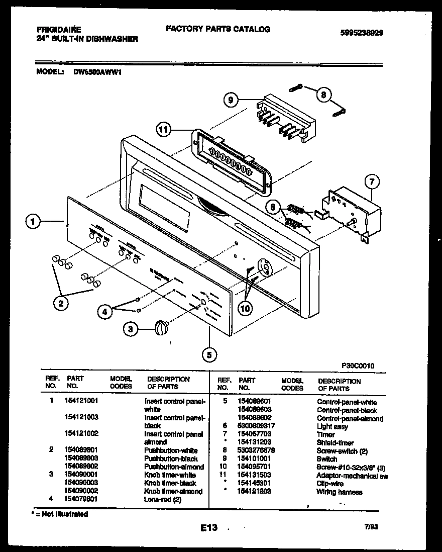 02 - CONSOLE AND CONTROL PARTS