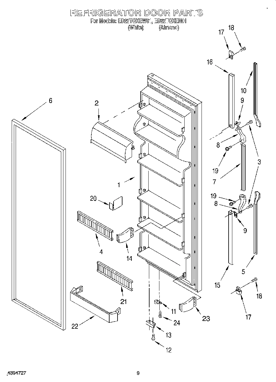 07 - REFRIGERATOR DOOR