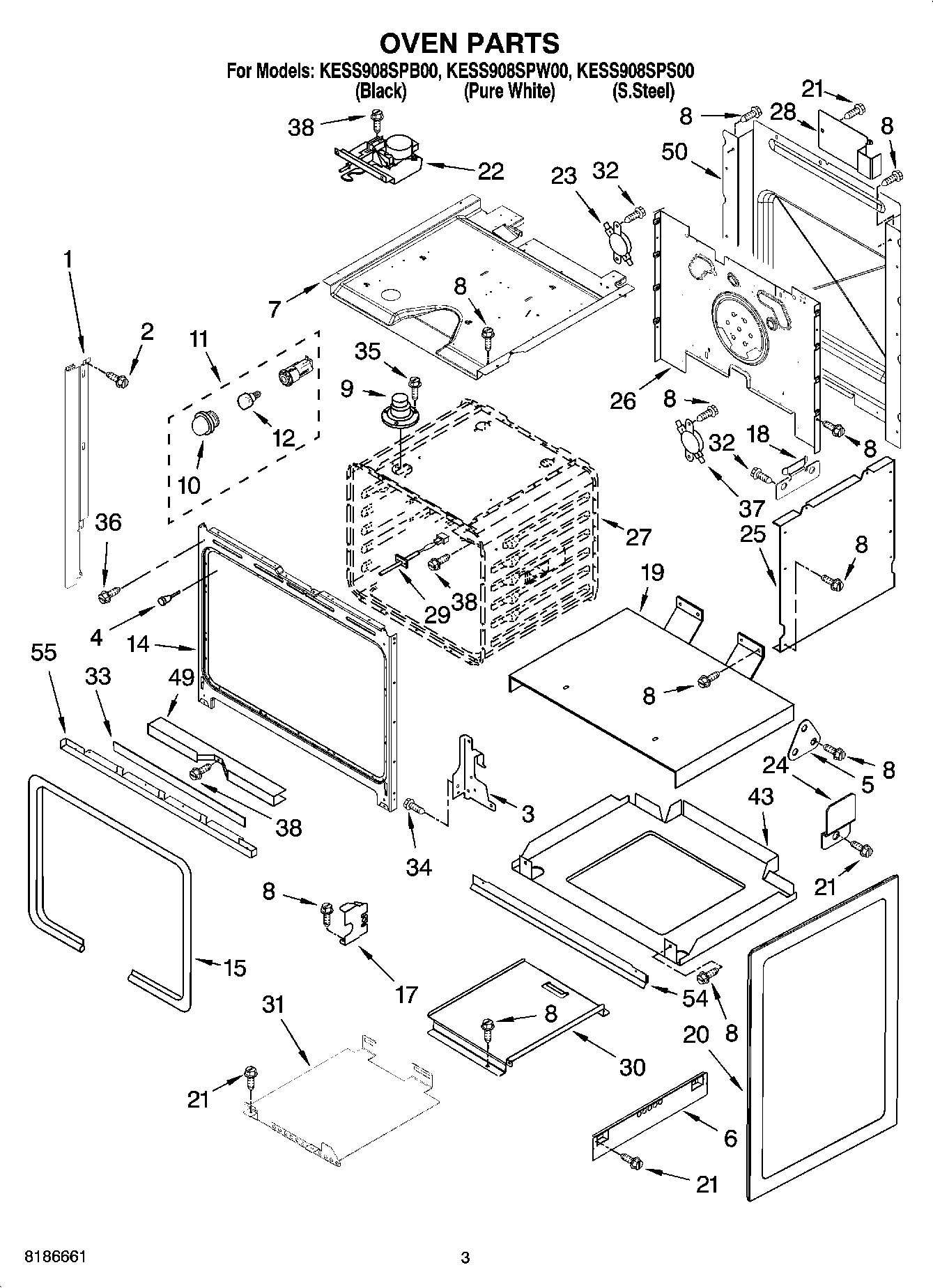 03 - OVEN PARTS
