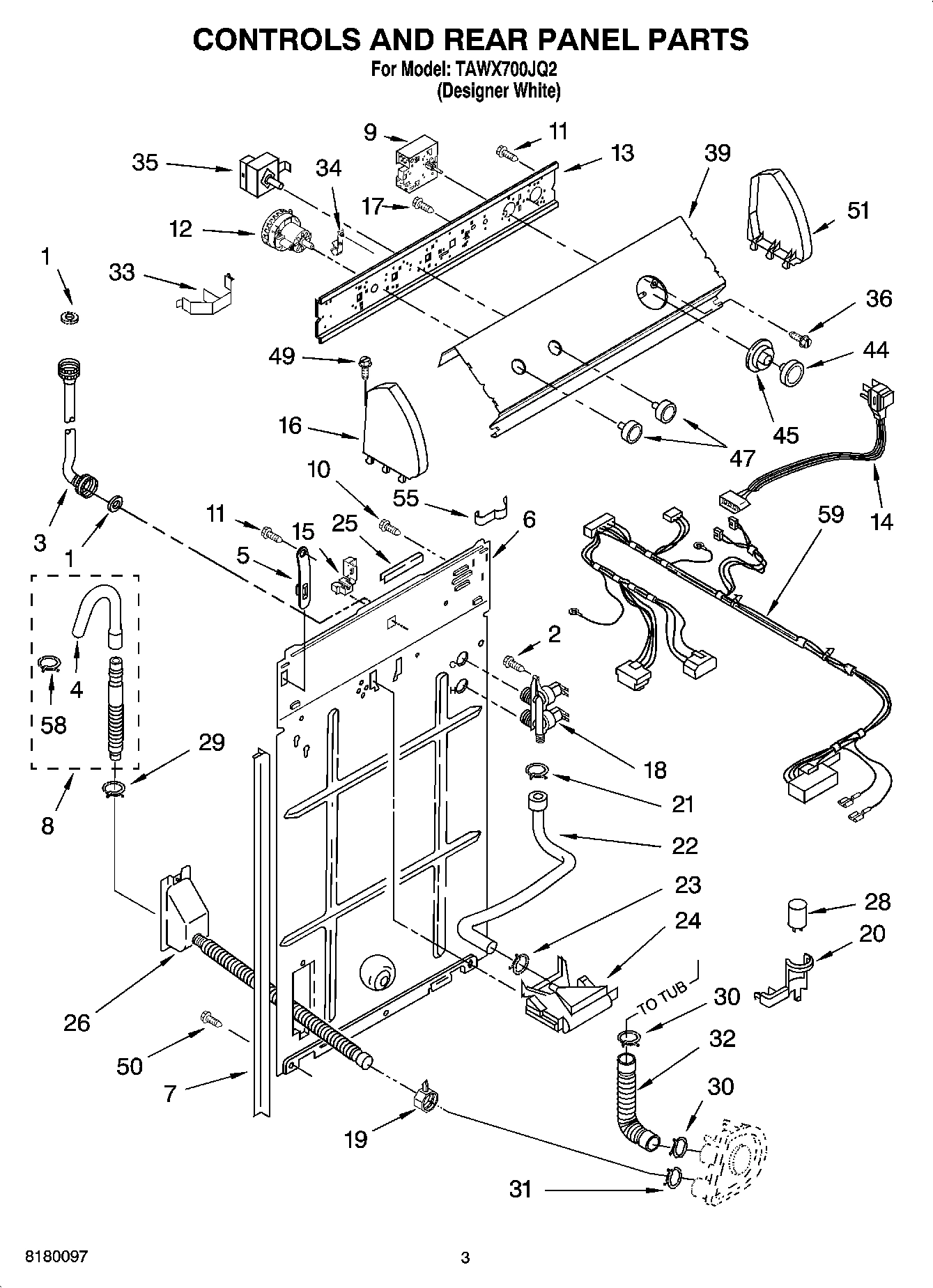 02 - CONTROL AND REAR PANEL PARTS
