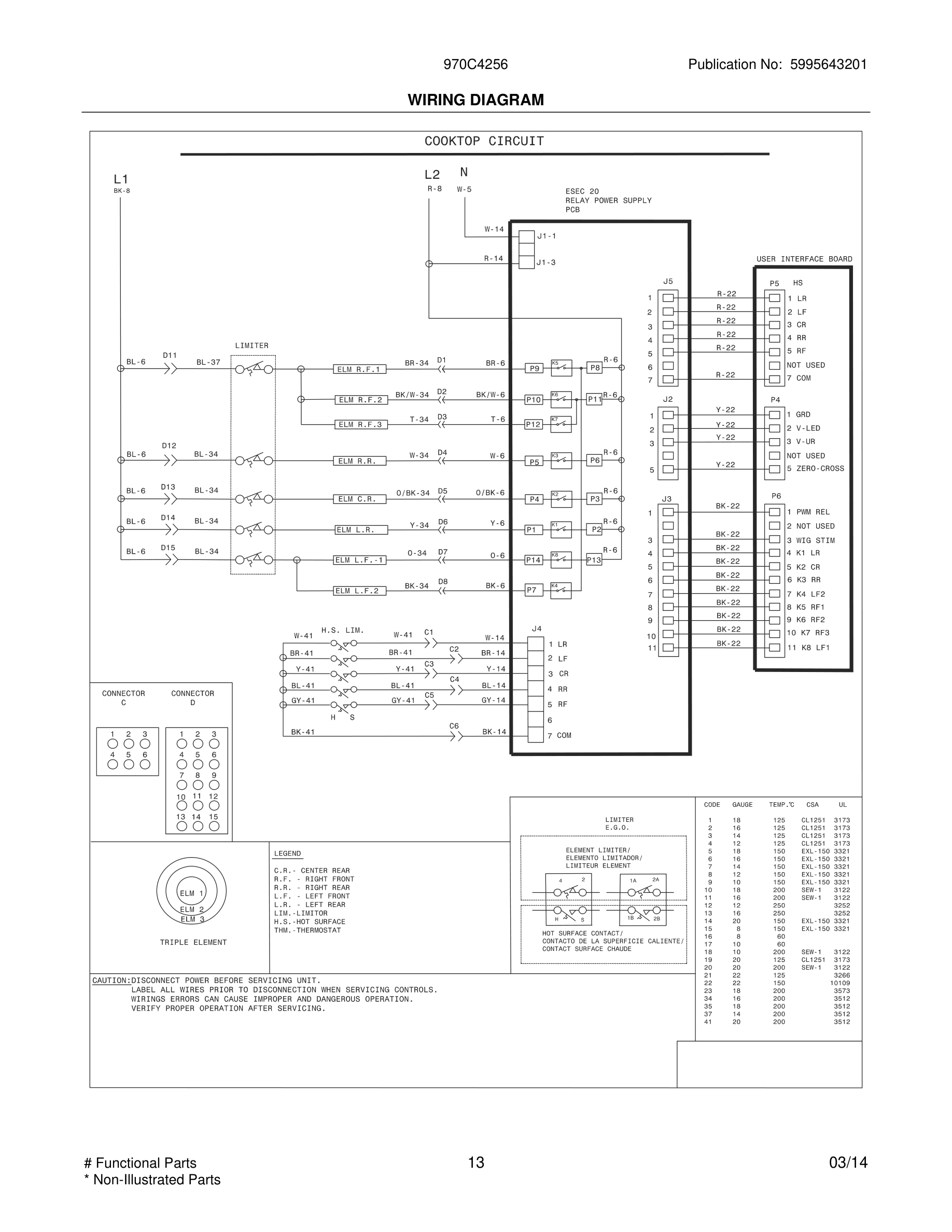 13 - WIRING DIAGRAM