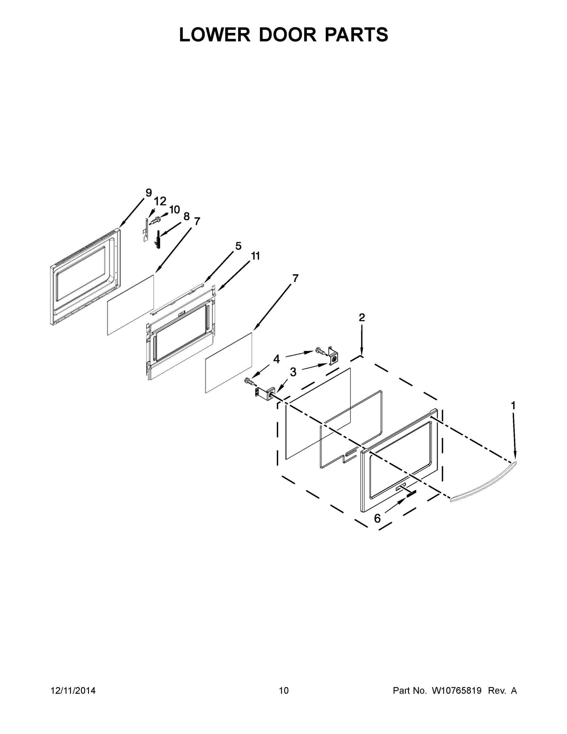 06 - LOWER DOOR PARTS