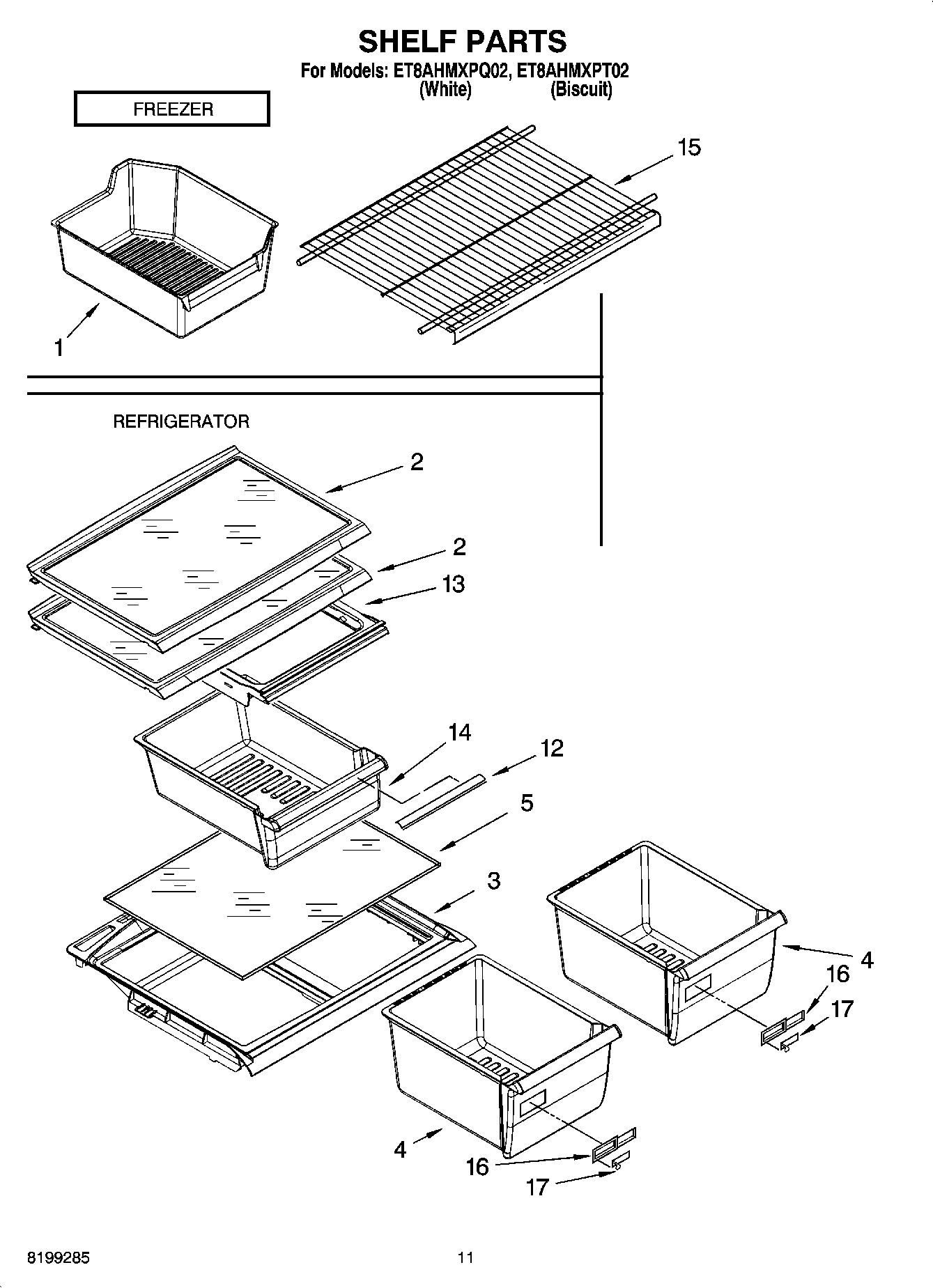06 - SHELF PARTS, OPTIONAL PARTS