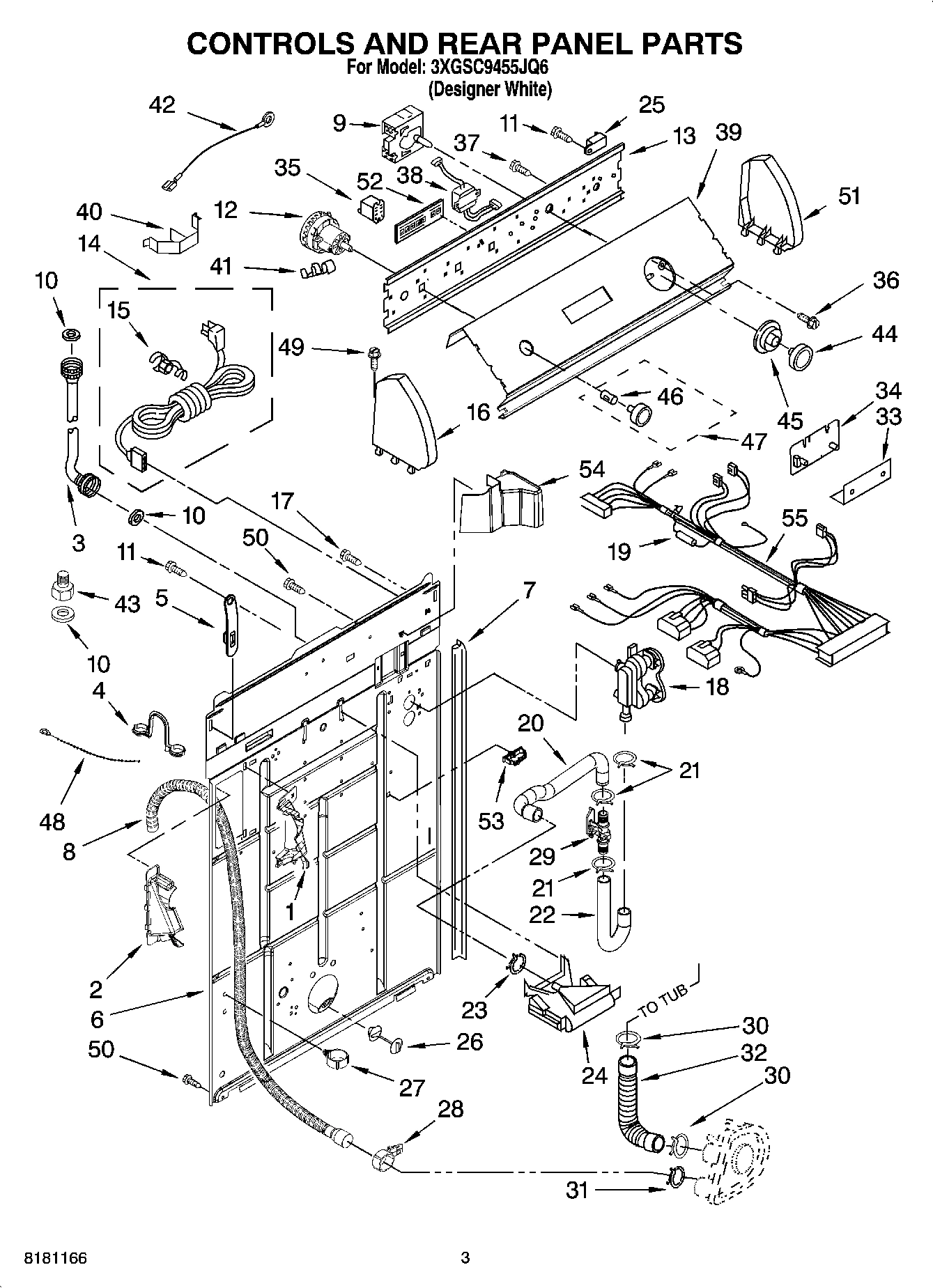 02 - CONTROLS AND REAR PANEL PARTS