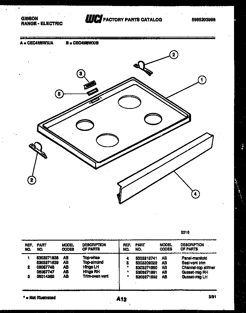 04 - COOKTOP PARTS