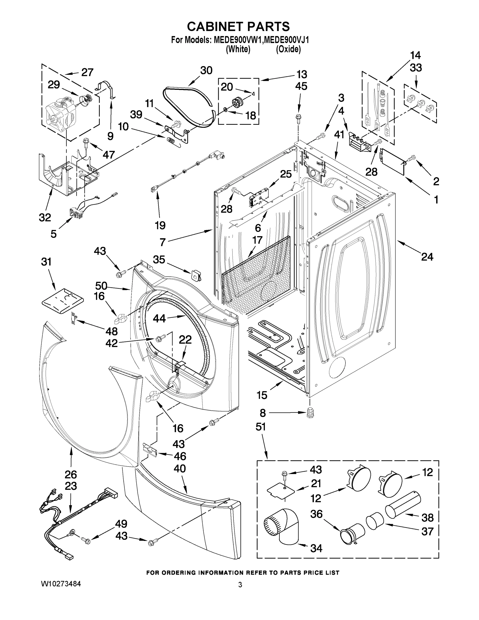 02 - CABINET PARTS