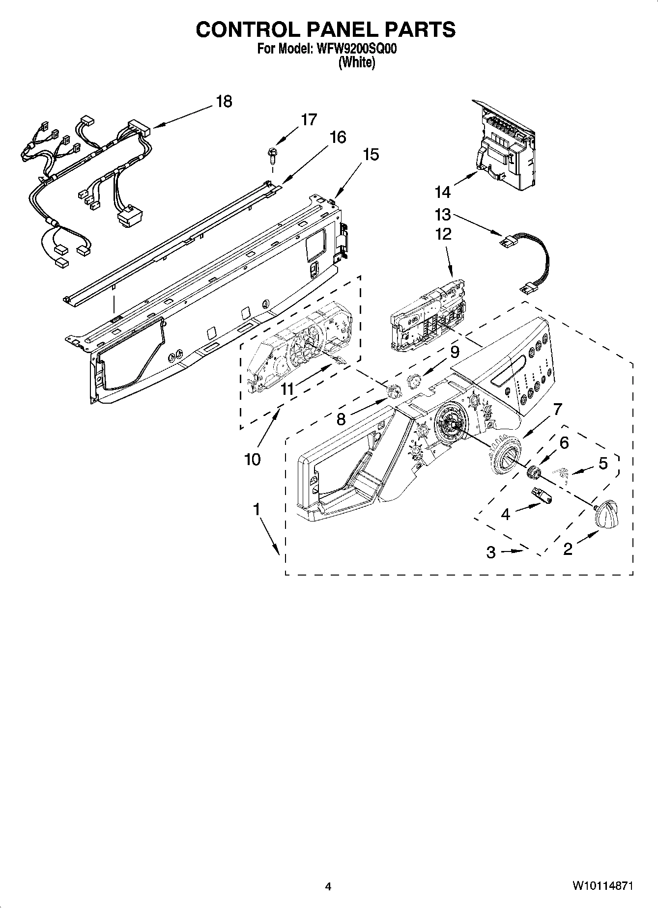03 - CONTROL PANEL PARTS