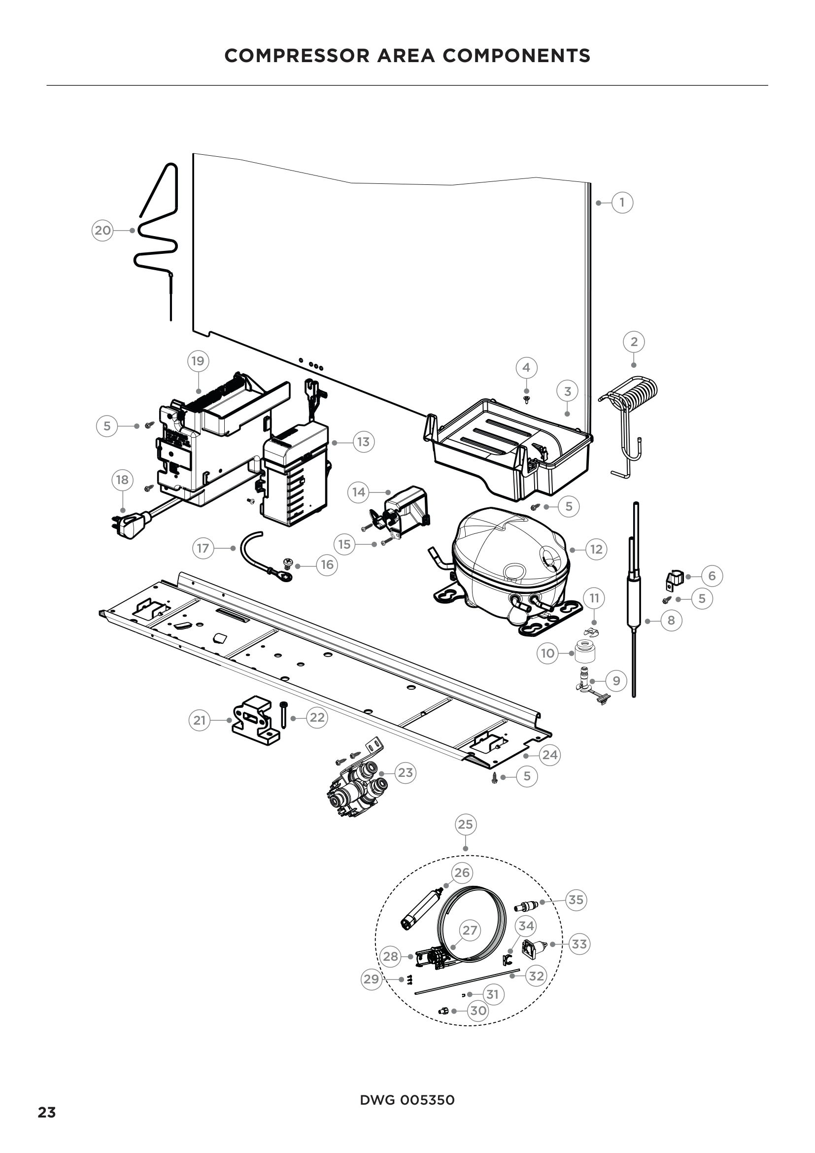 COMPRESSOR AREA COMPONENTS