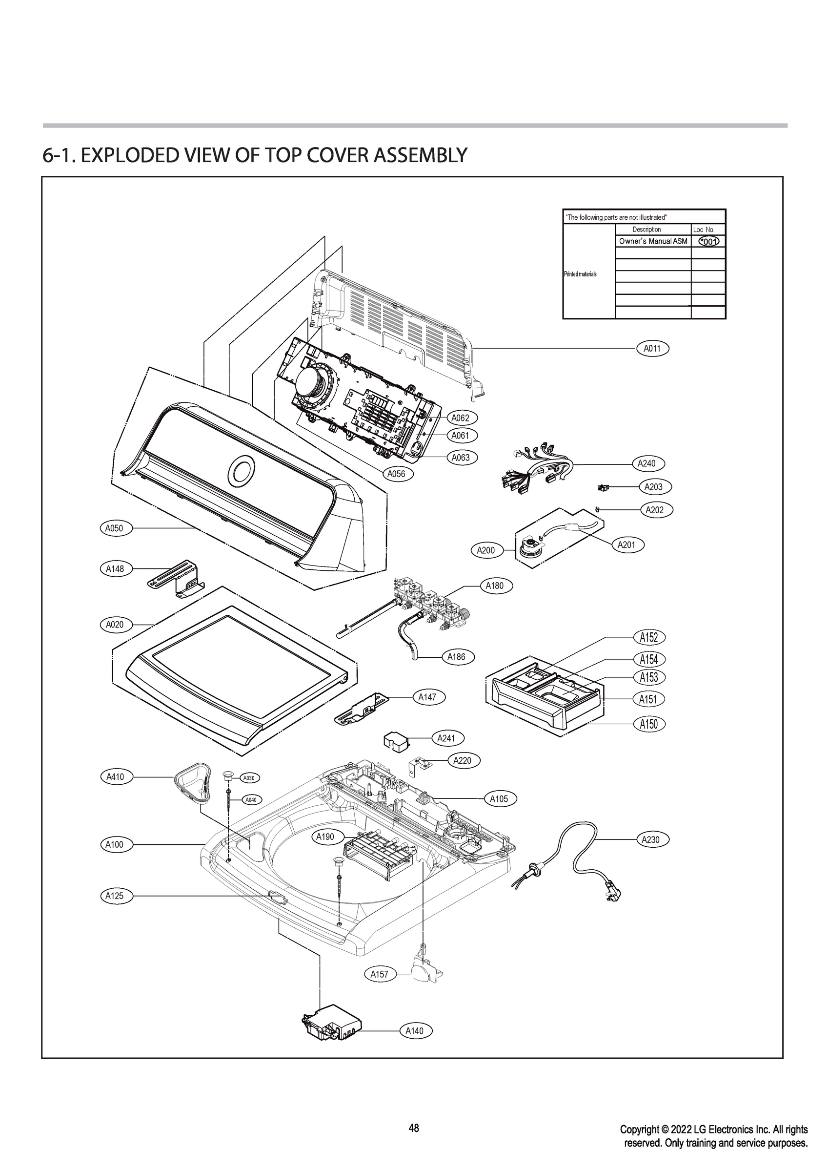 TOP COVER ASSEMBLY