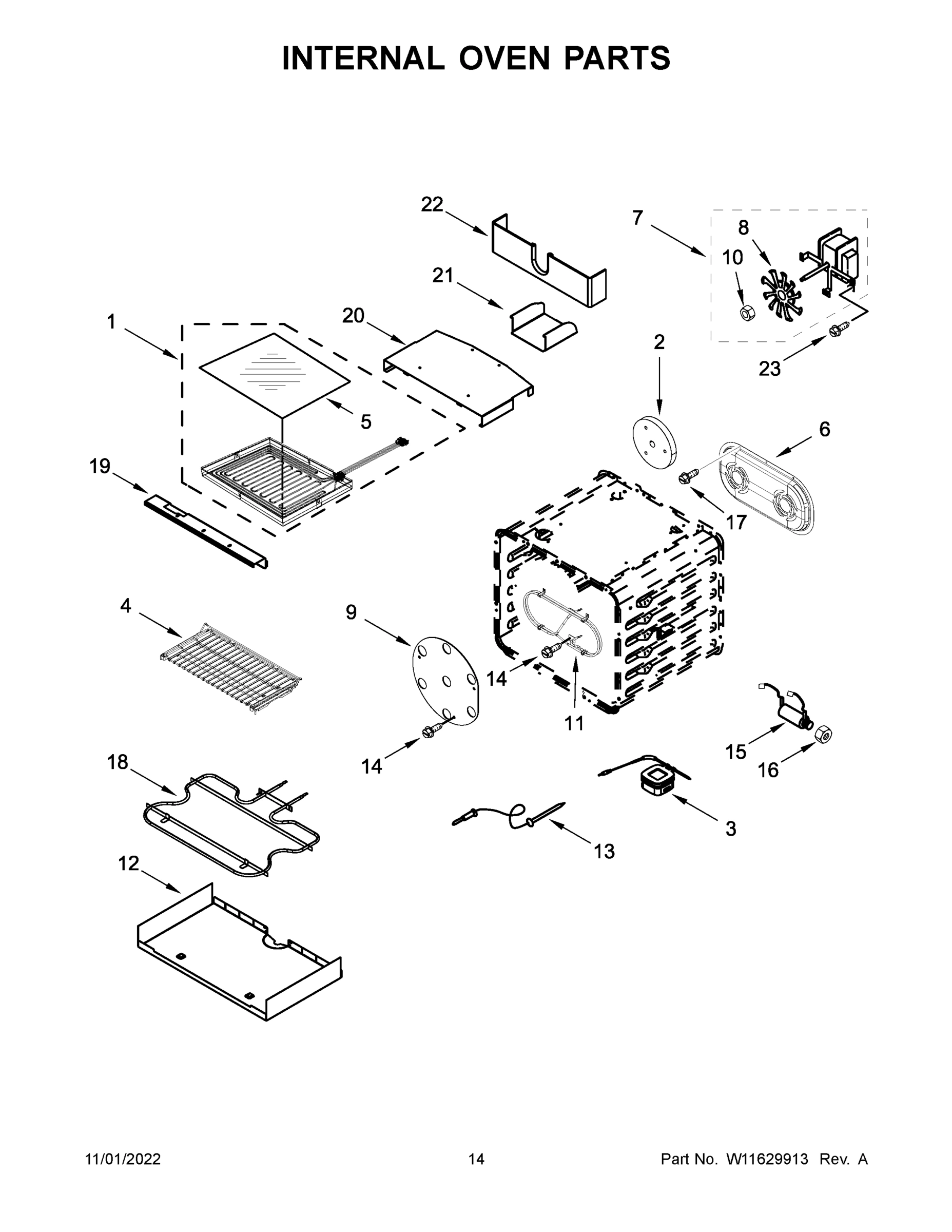 08 - INTERNAL OVEN PARTS