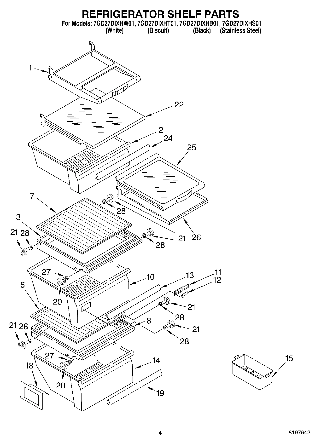 03 - REFRIGERATOR SHELF