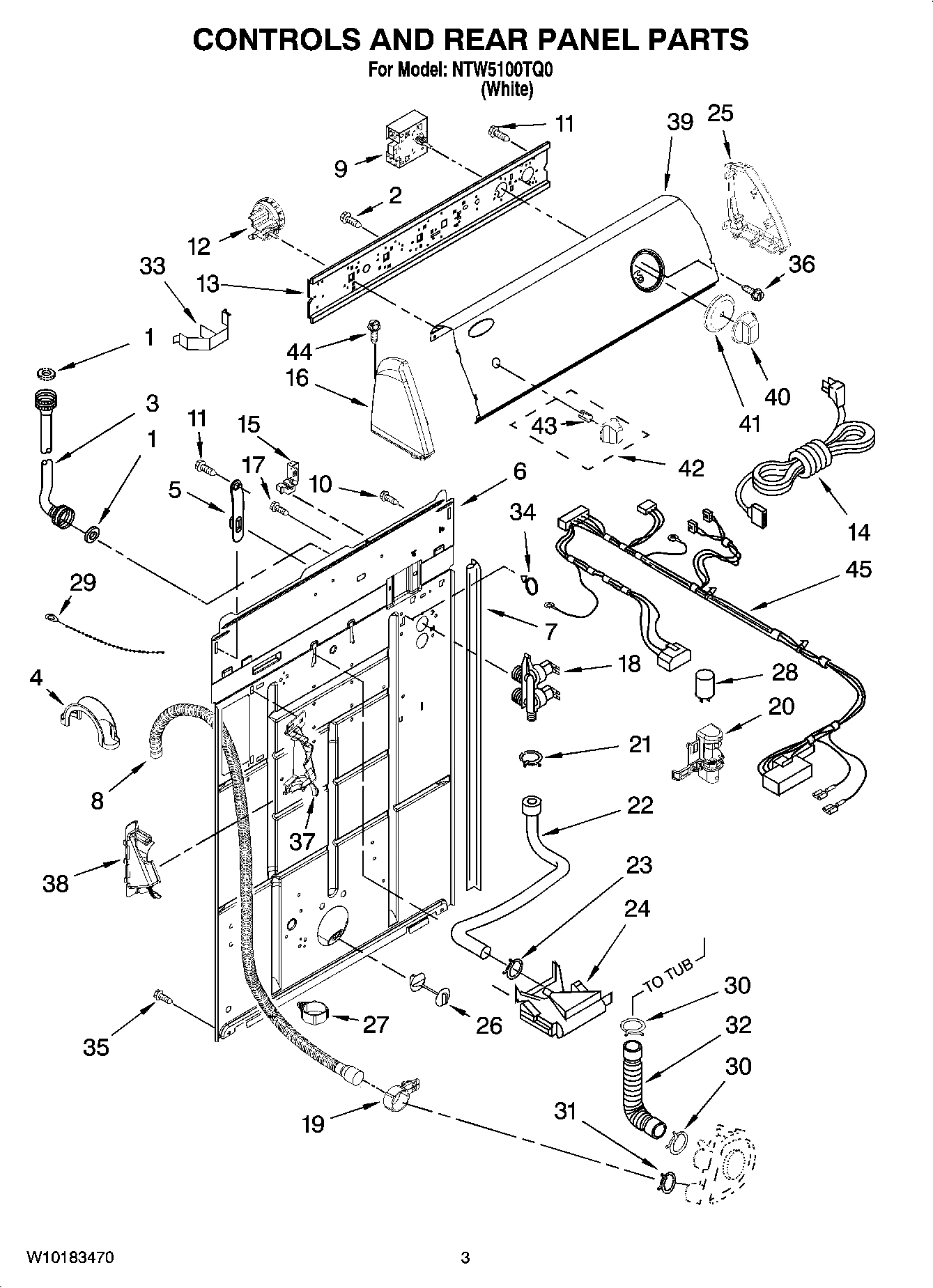 02 - CONTROLS AND REAR PANEL PARTS