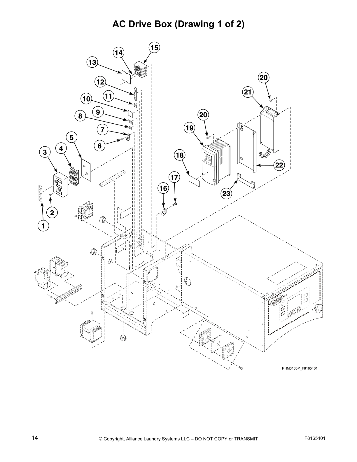 AC Drive Box (Drawing 1 of 2)