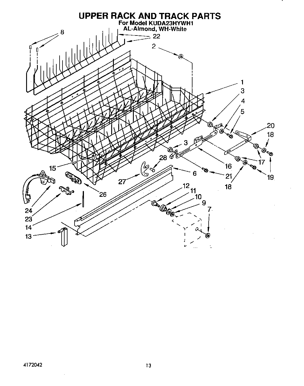 10 - UPPER RACK AND TRACK