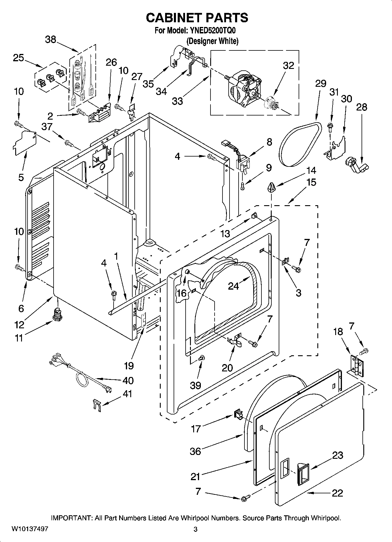 02 - CABINET PARTS