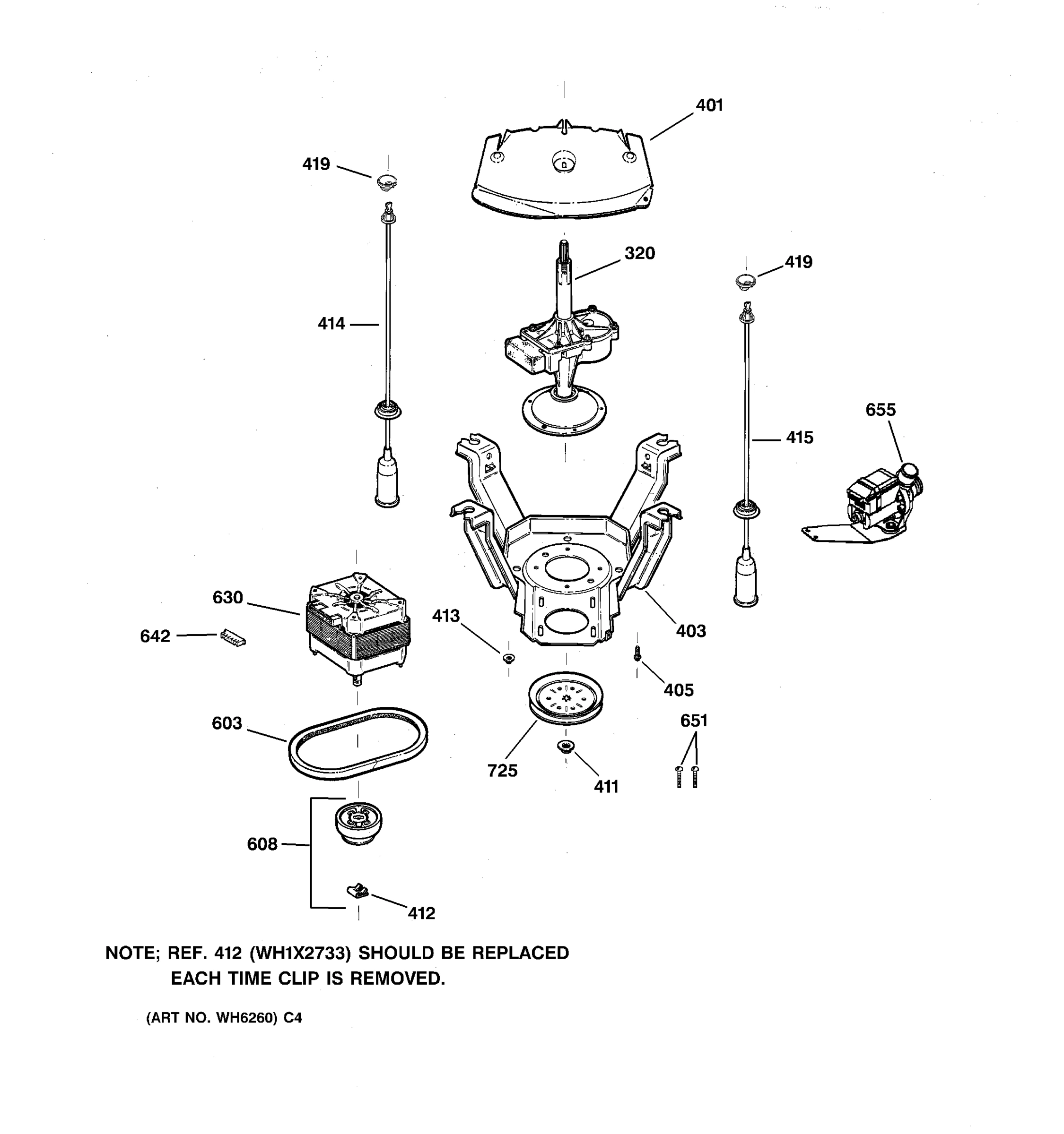 SUSPENSION, PUMP & DRIVE COMPONENTS