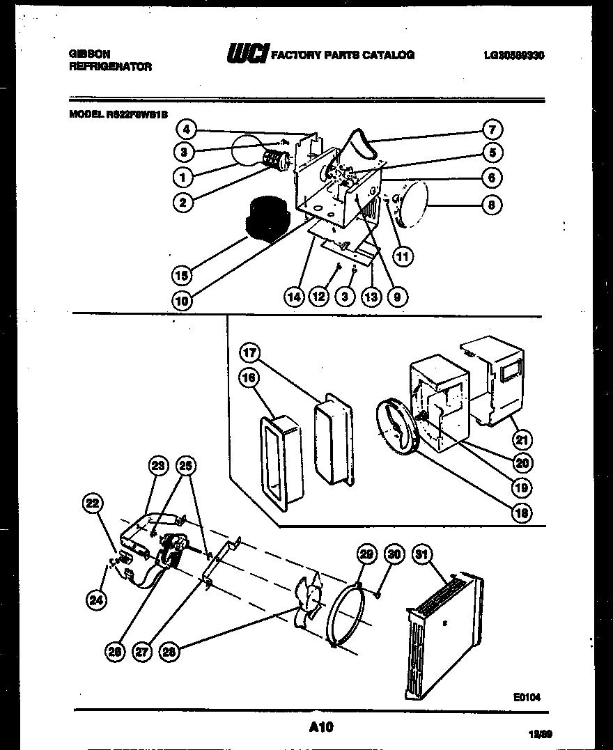 06 - REFRIGERATOR CONTROL ASSEMBLY, DAMP