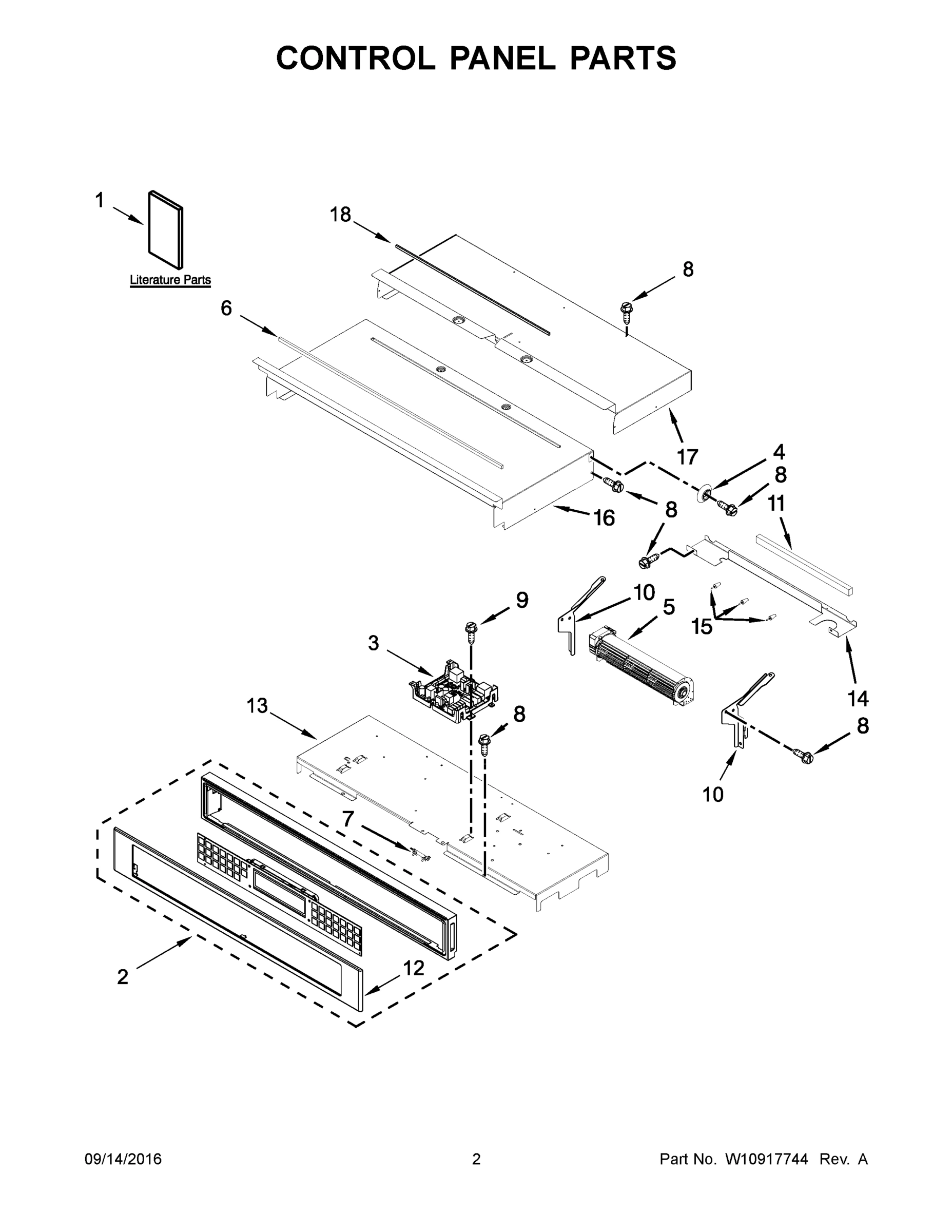 02 - CONTROL PANEL PARTS